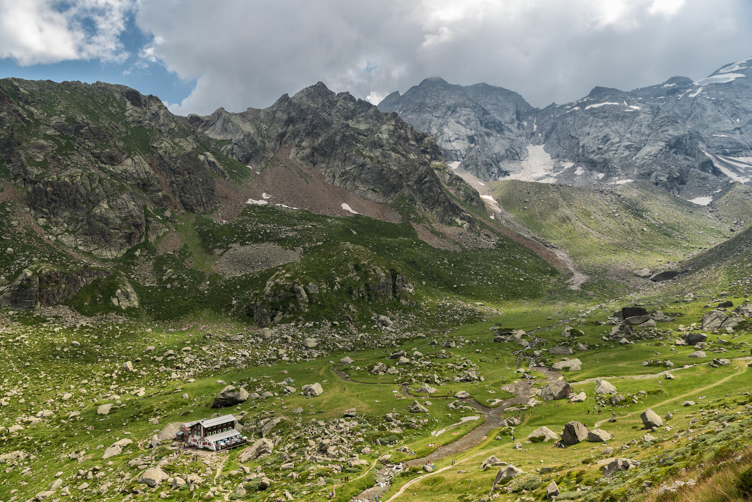 Zamboni-Zappa refuge from the Belvedere