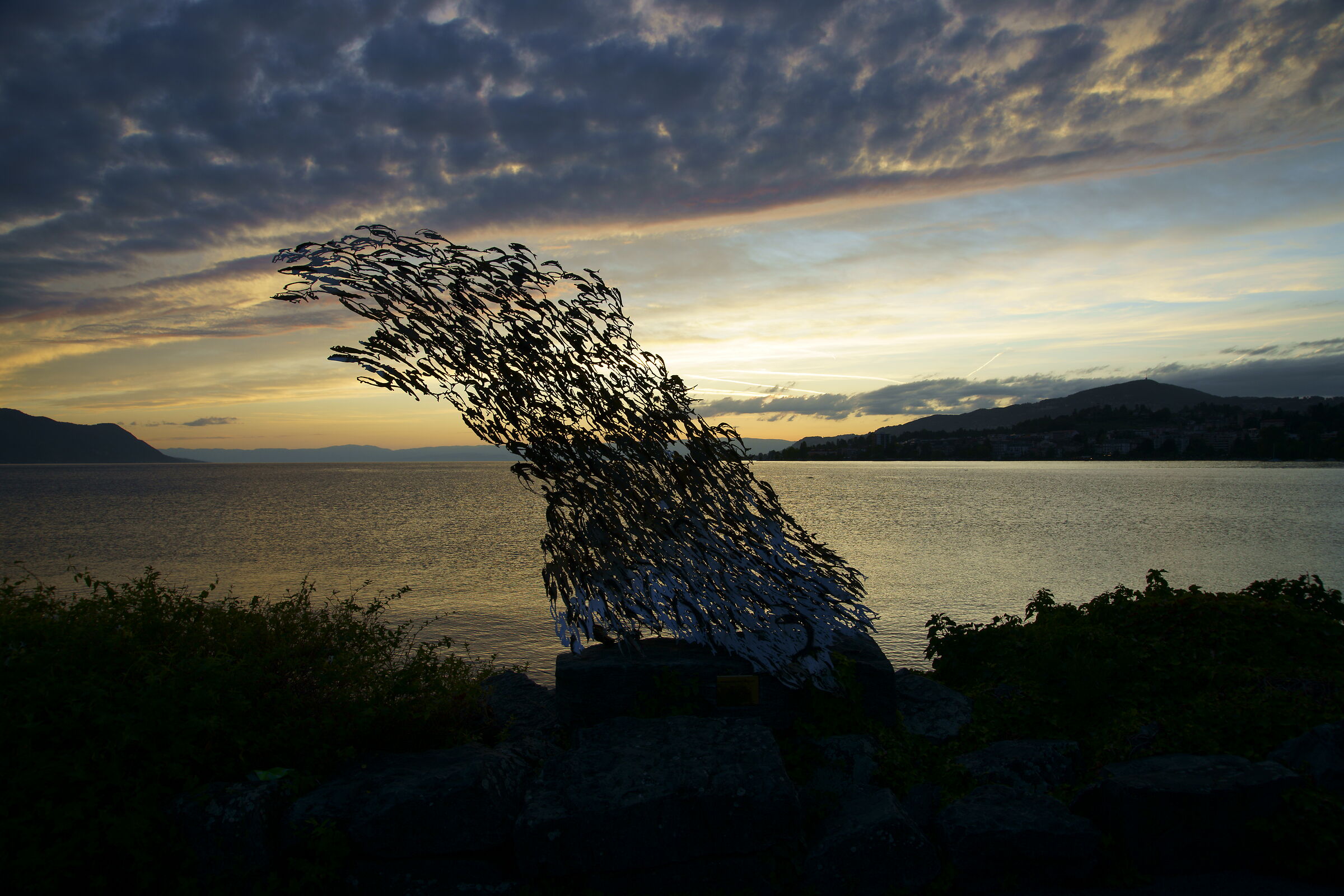 Sunset in Montreux 2