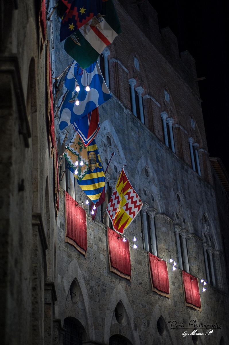 Palazzo Chigi in party (Siena)