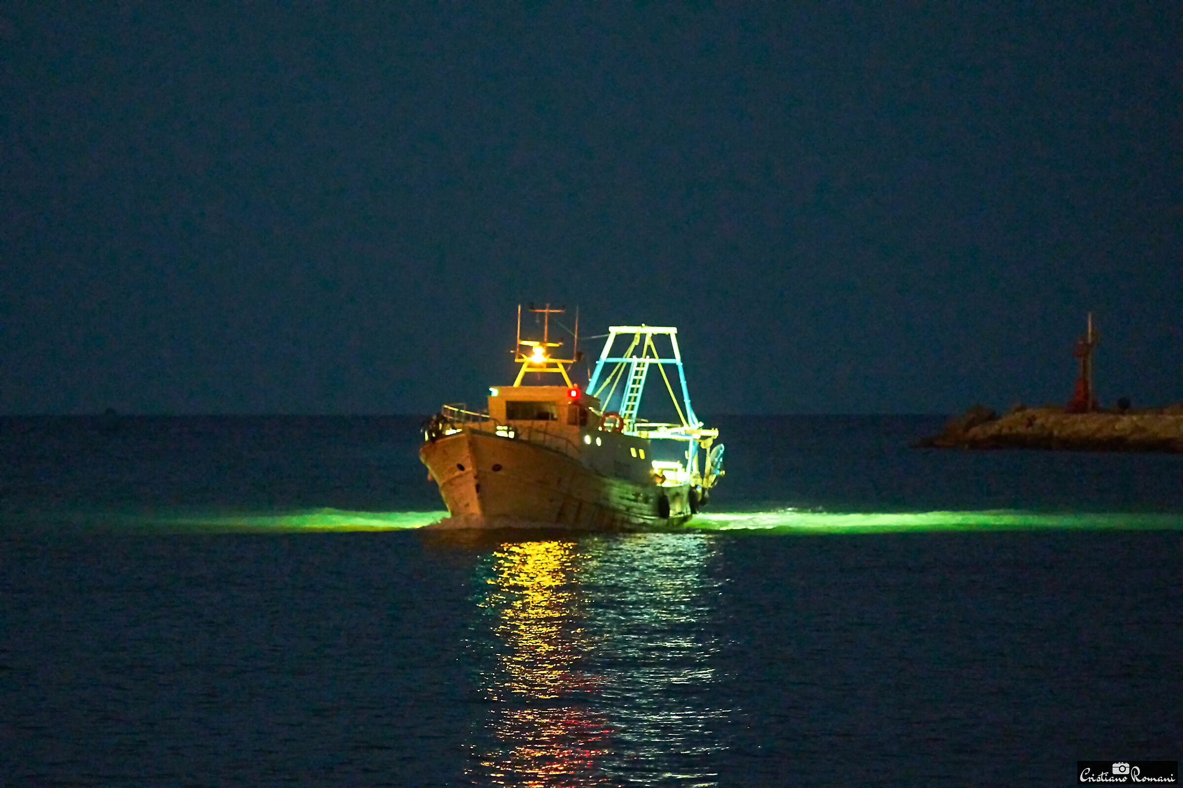 And the shipwreck is sweet to me in this sea