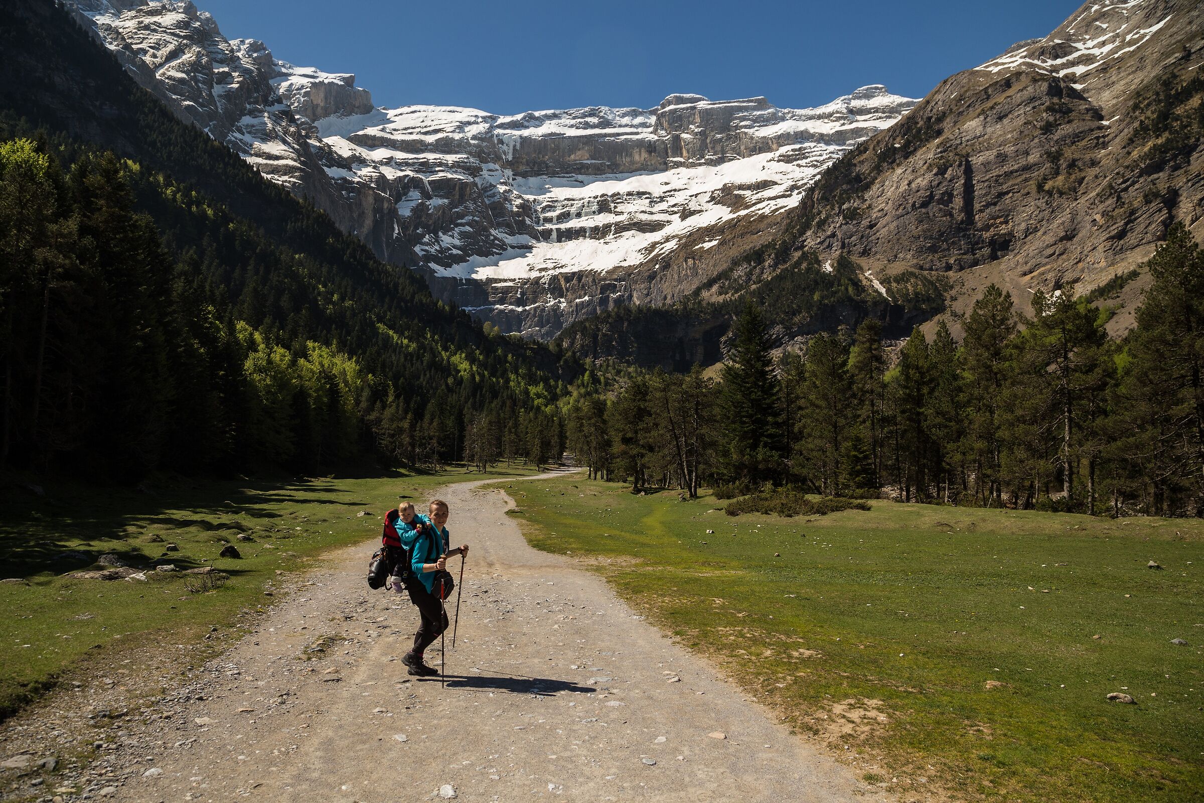 Heading for the cirque