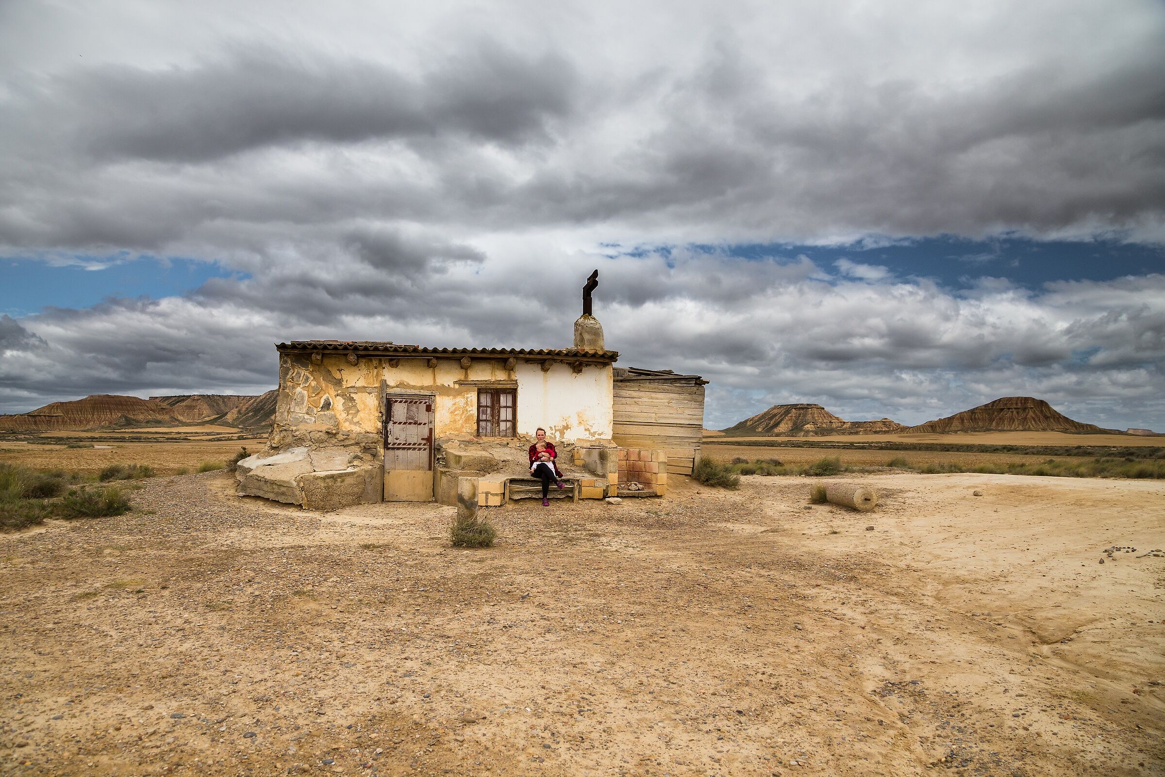 First contact with the royal bardenas
