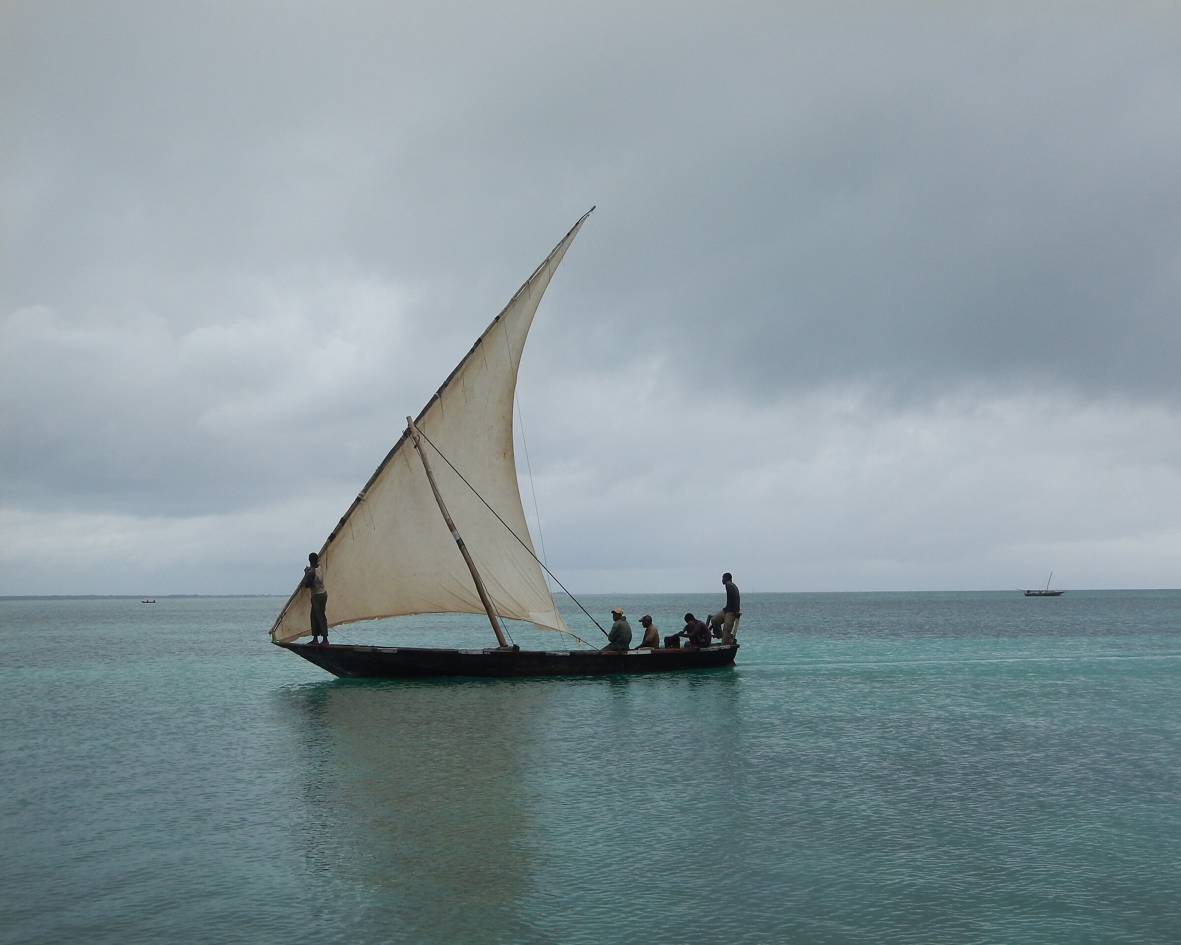Imbarcazione a Zanzibar