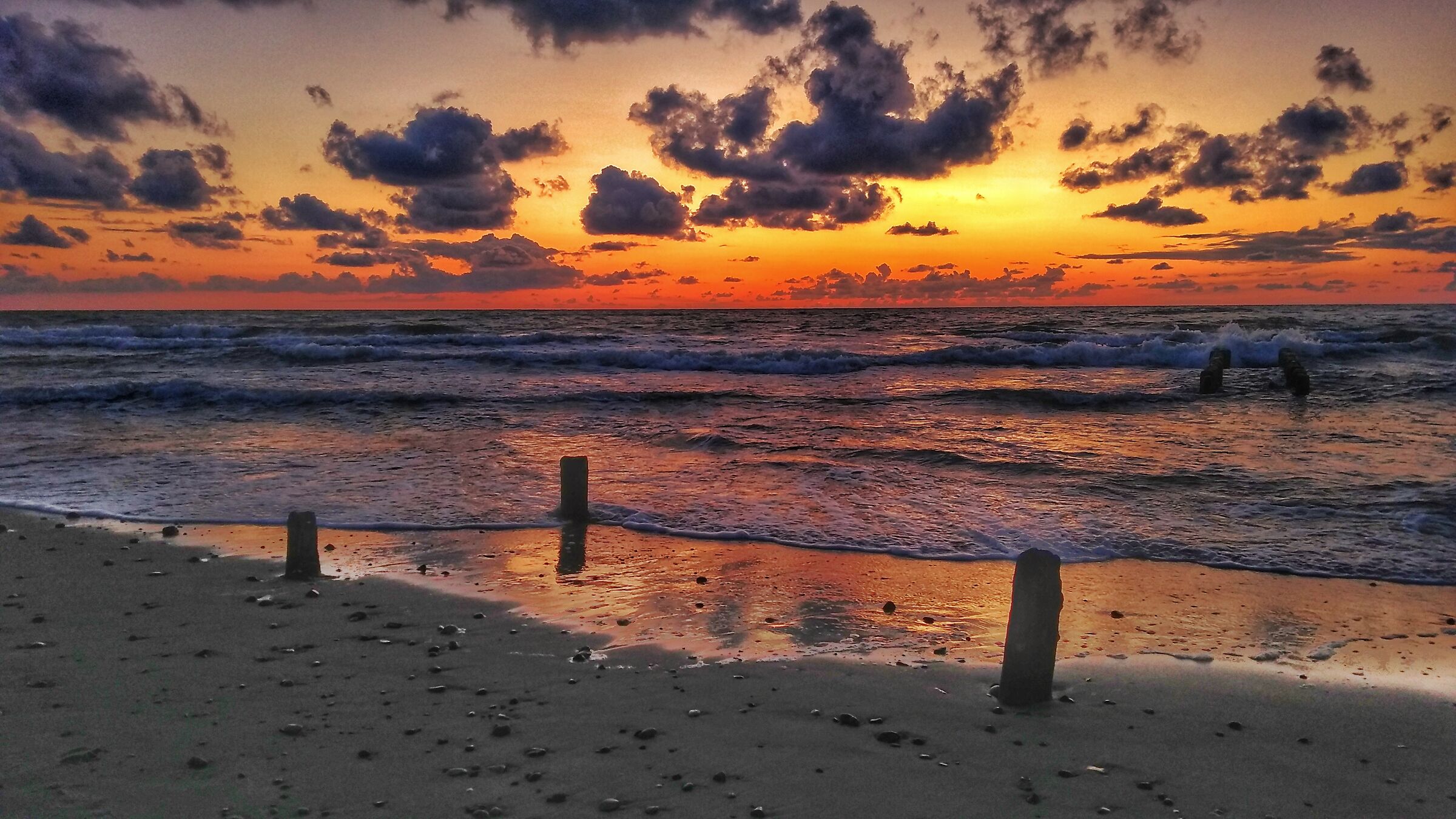Baltic sea, West Coast, Poland