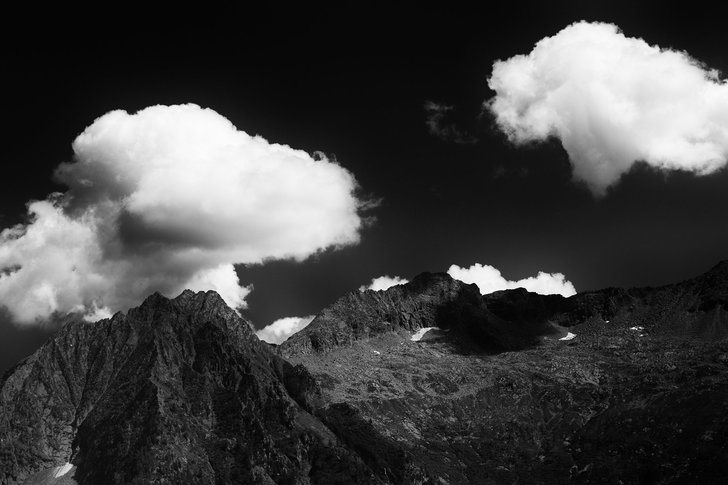 Alpi ... in B&W