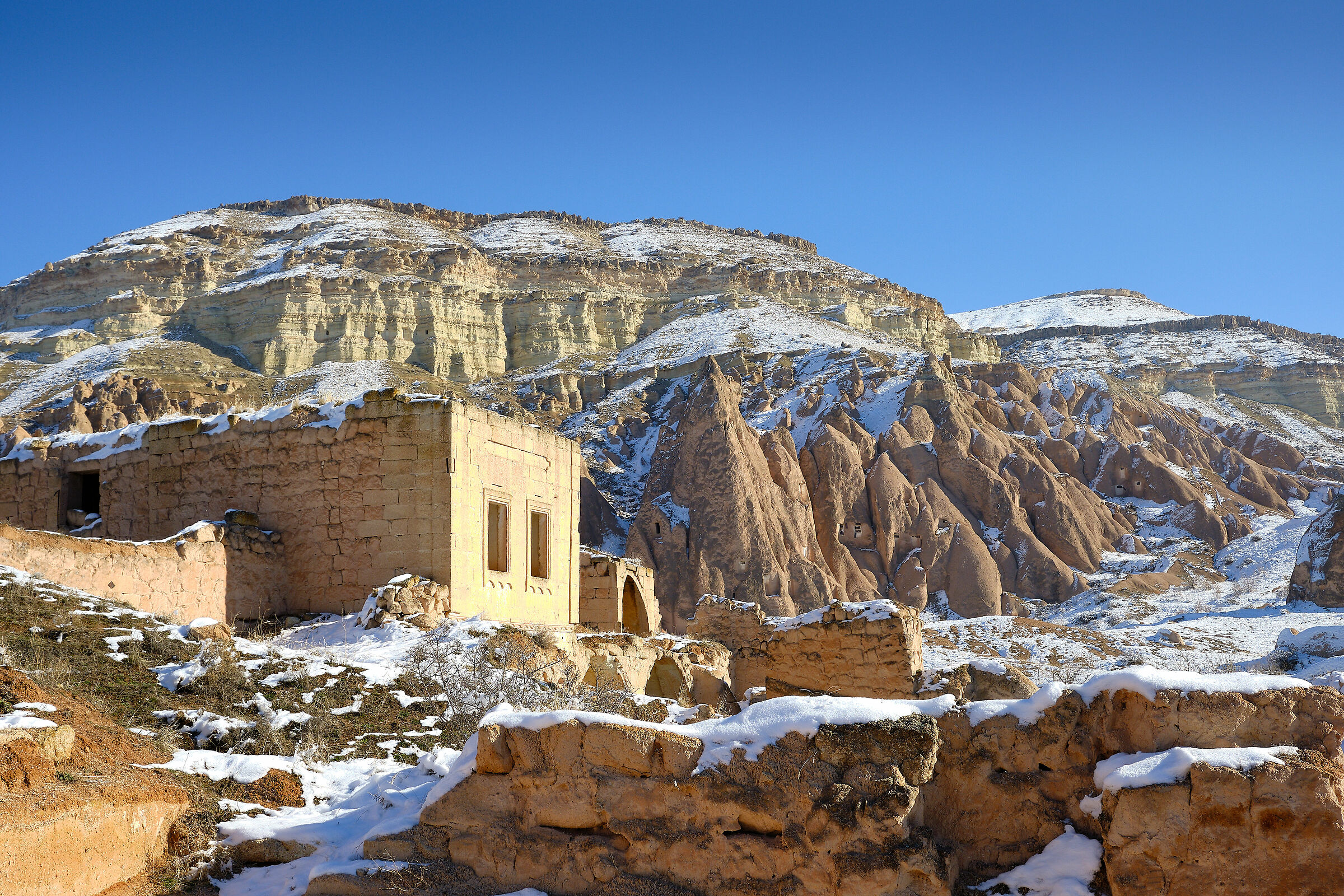 Ancient village of Kavusin, Cappadocia