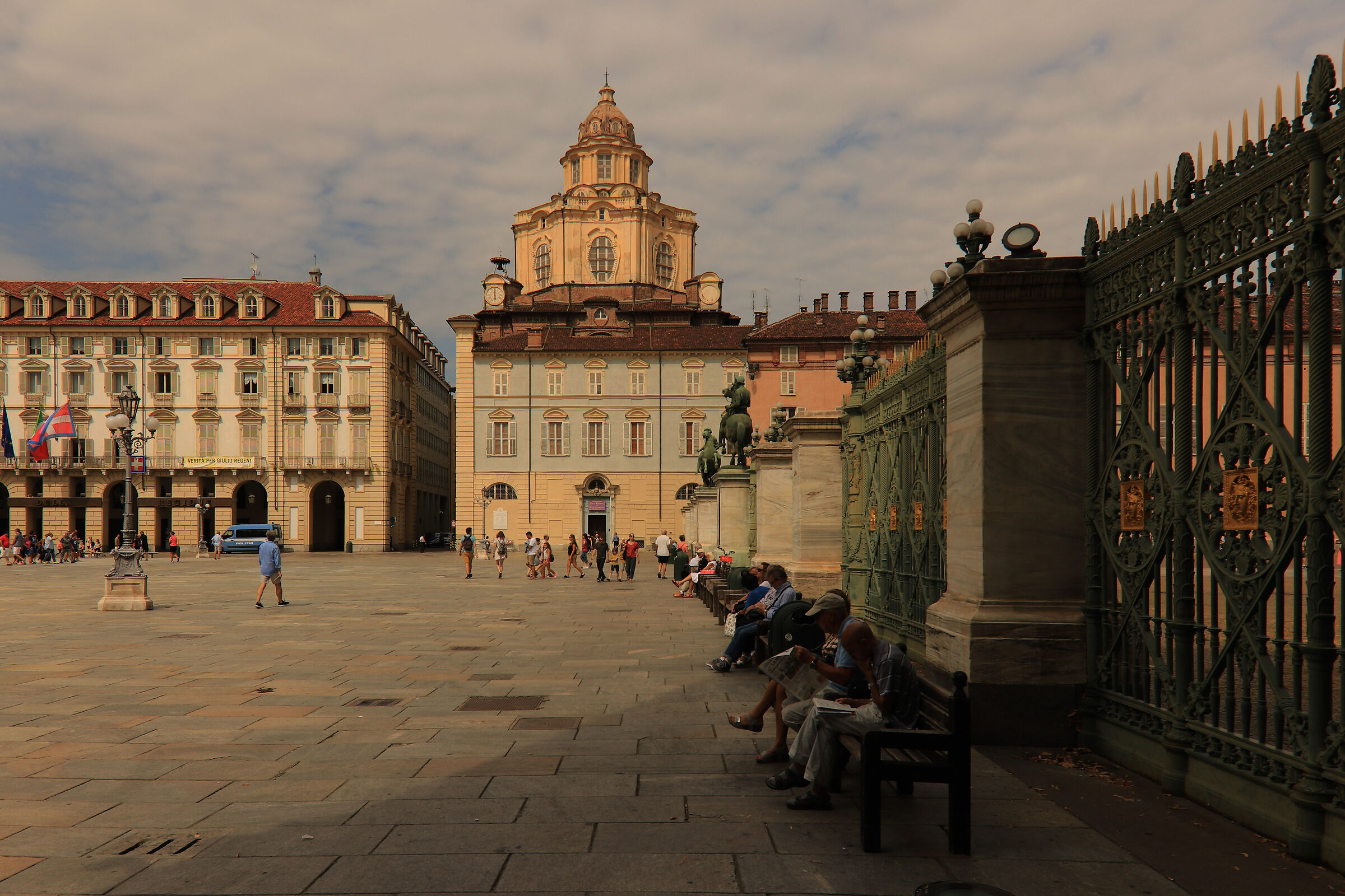 Turin in August