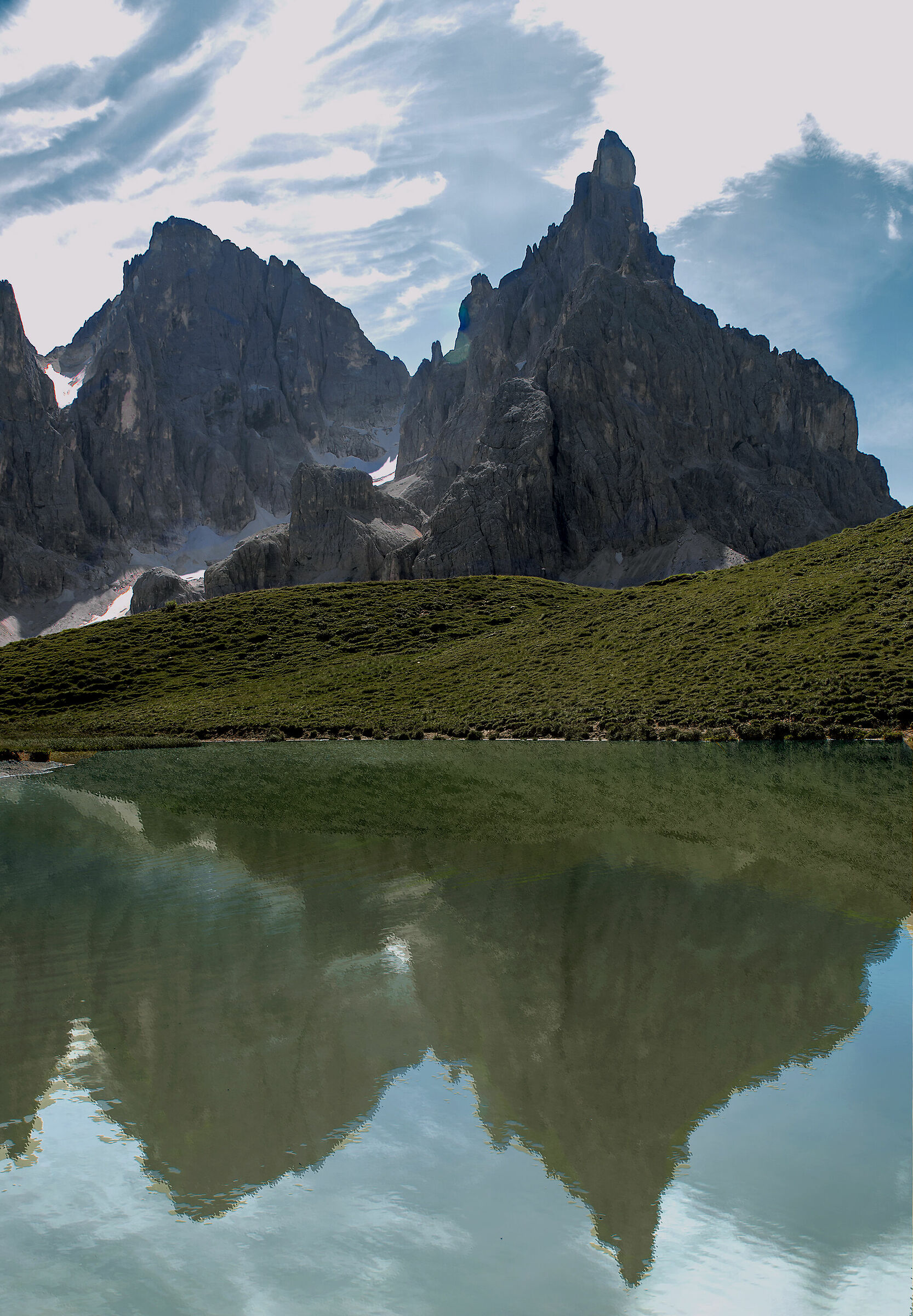 riflessi in controluce