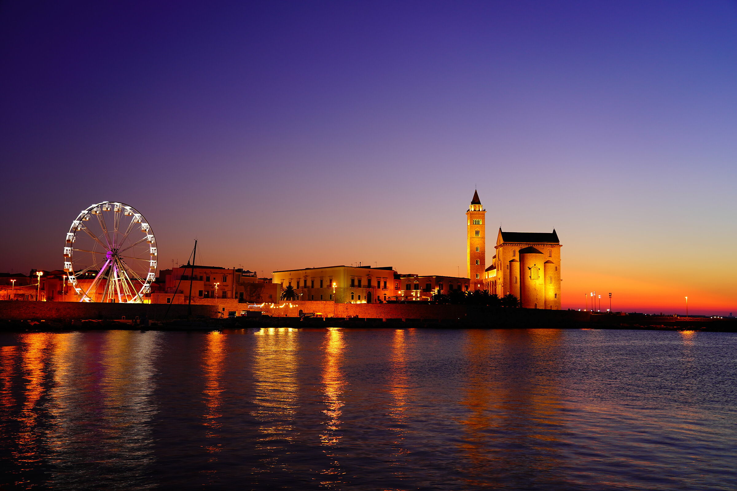 Trani Cathedral at Sunset 2