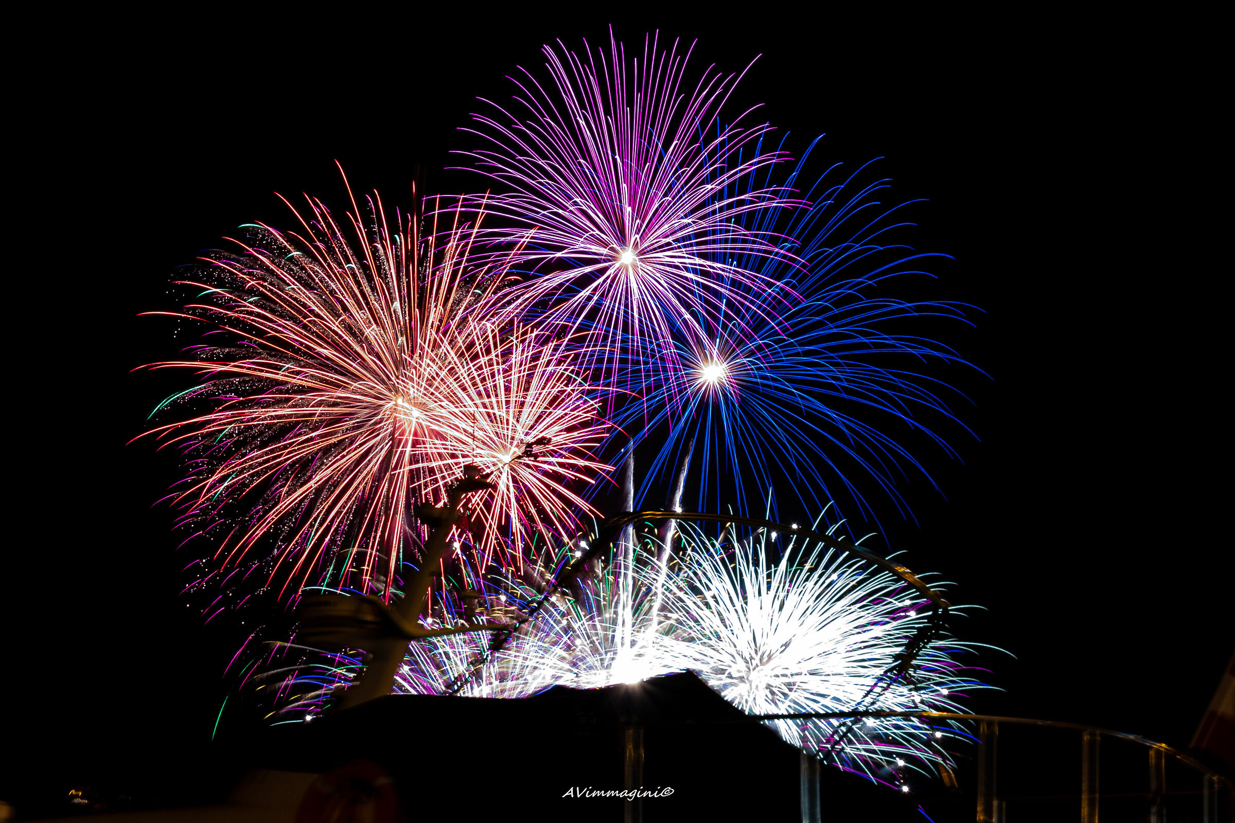 Fuochi al porto