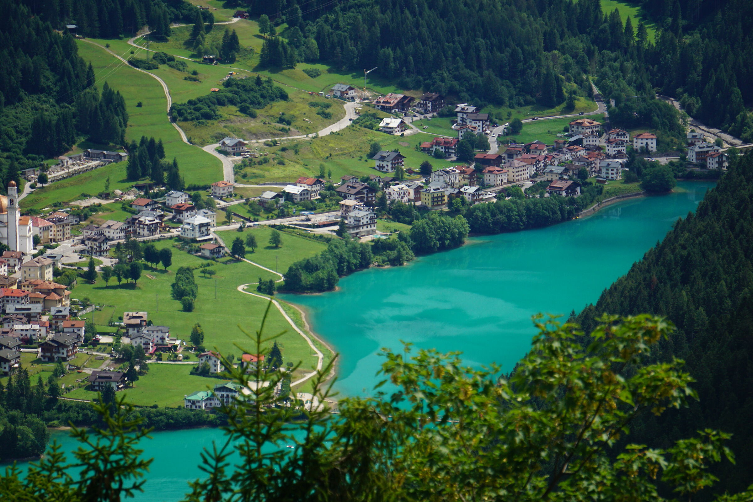 Auronzo dall'alto