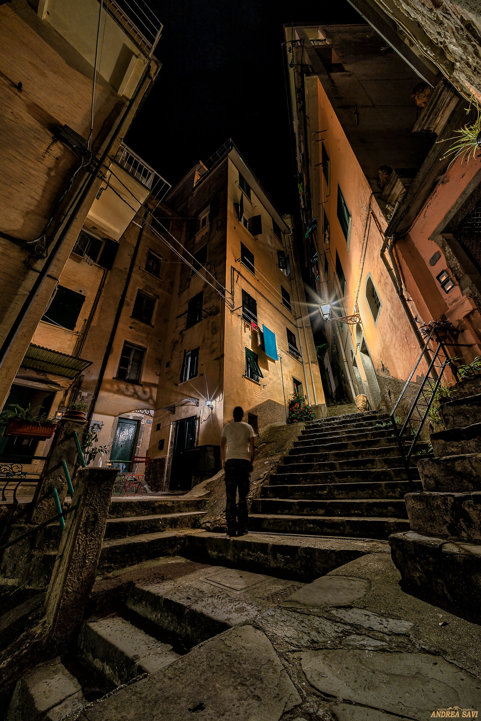 Riomaggiore (SP): Night view