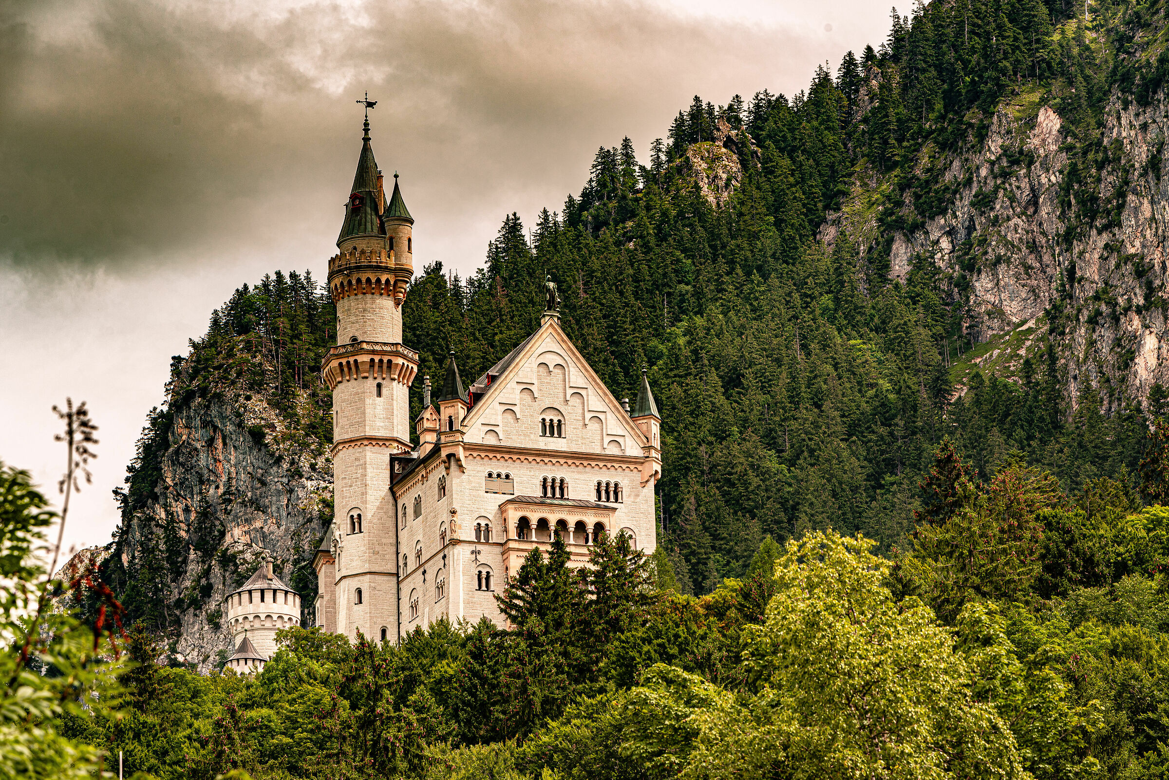 Immersed in a magical place