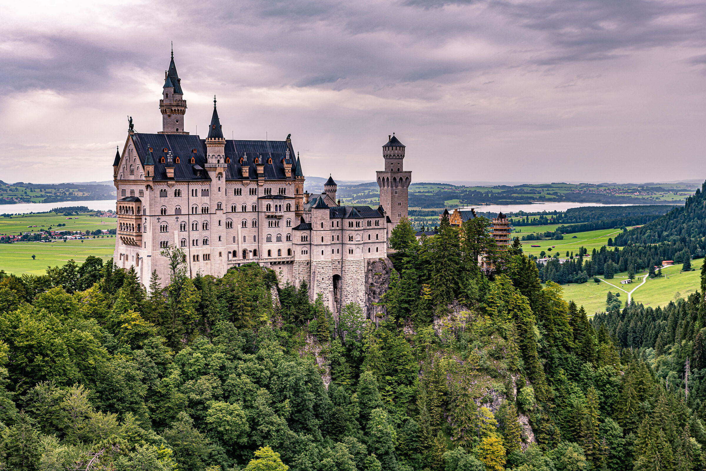 Immersed in a magical place