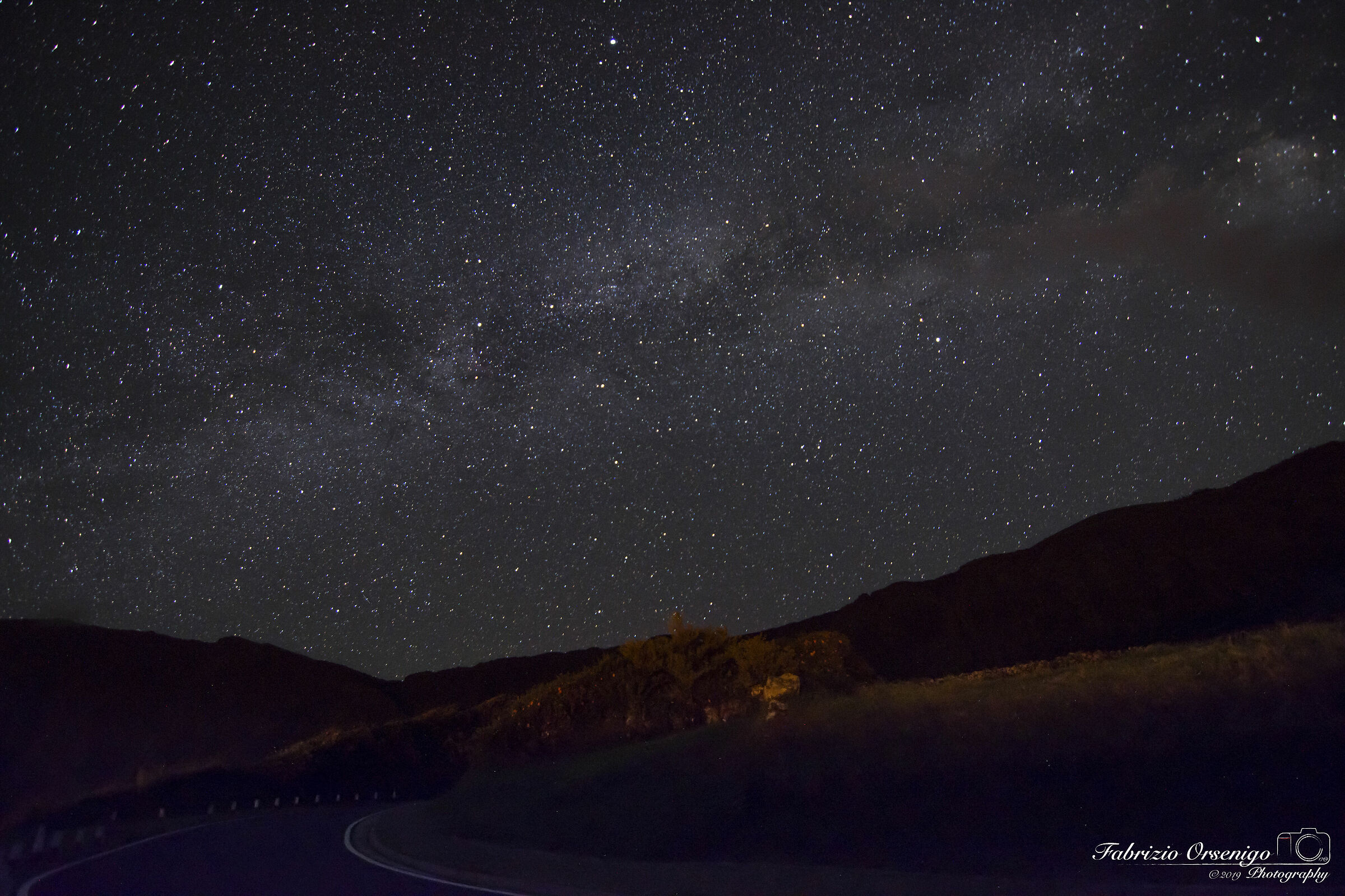 Milky Way over Flores