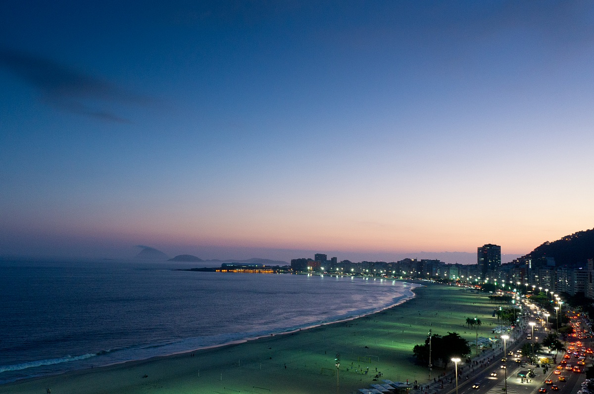 Copacabana sunset