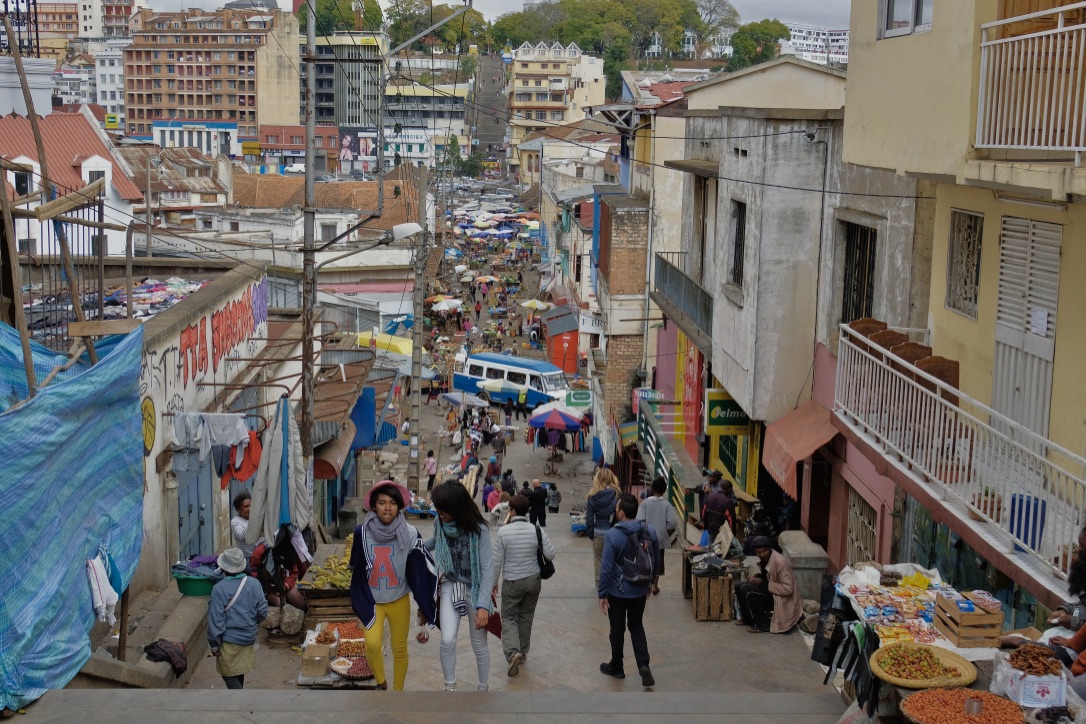 market day in Antanarivo
