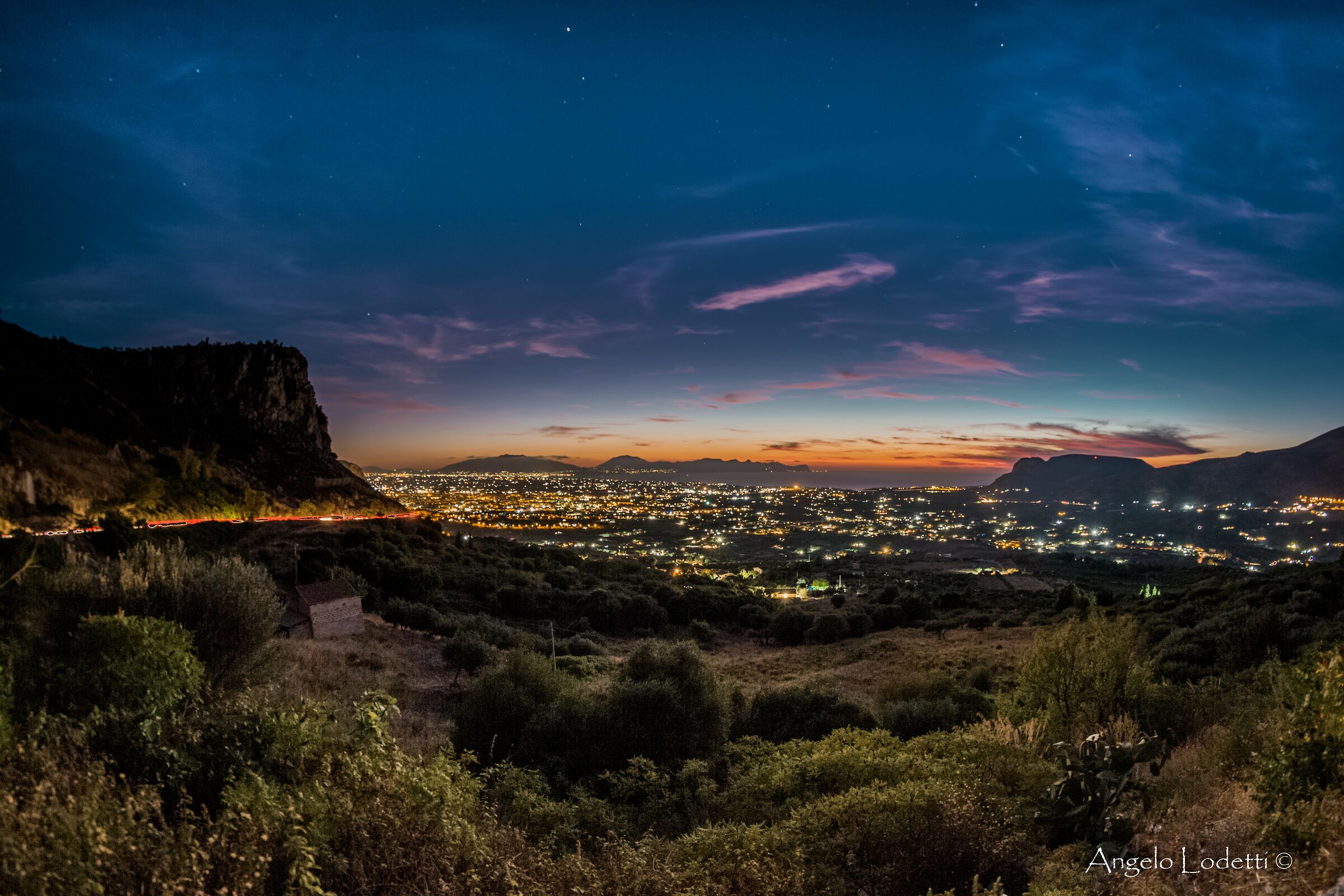 Twilight along the way