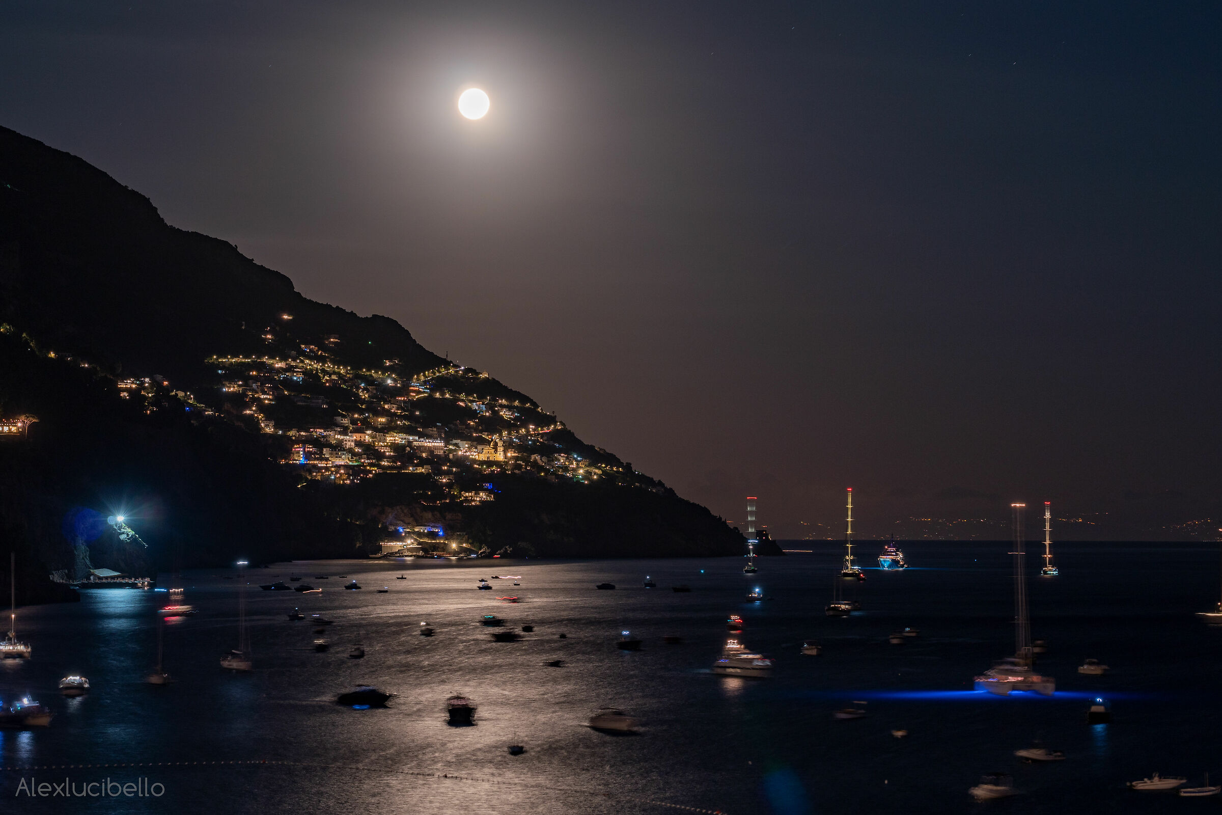Positano By Night