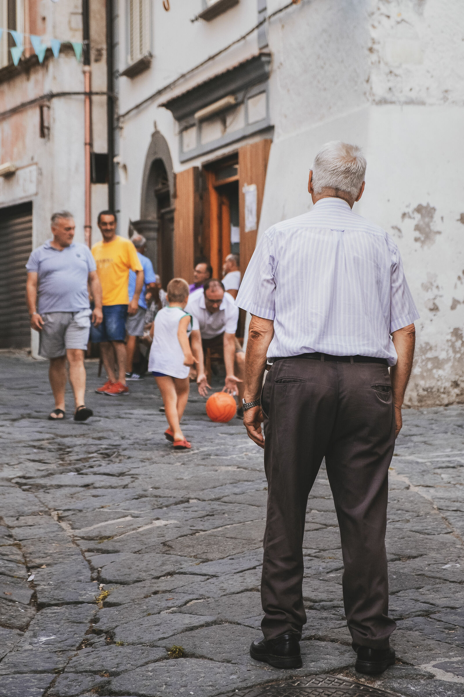 Grandfather is watching you