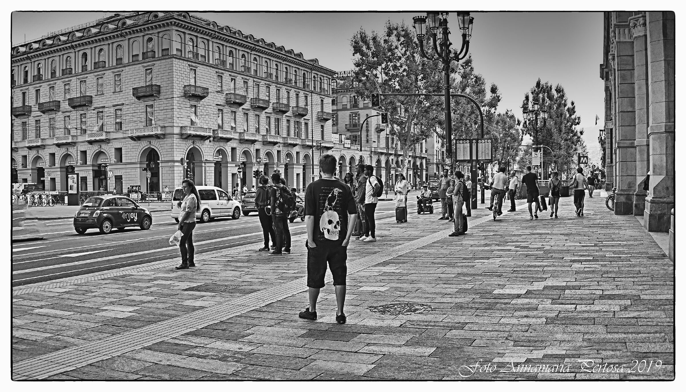 Una mattina d'estate a Torino