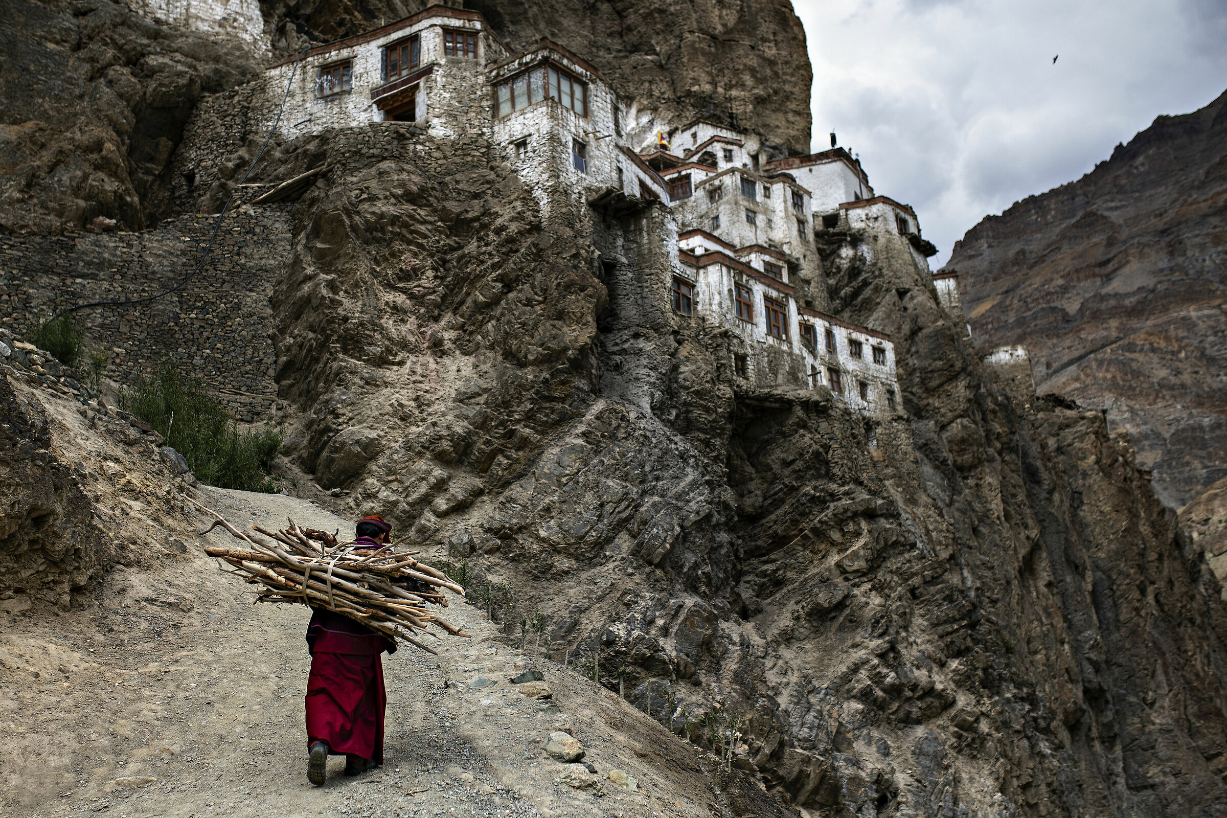 Life of Tibetan monks