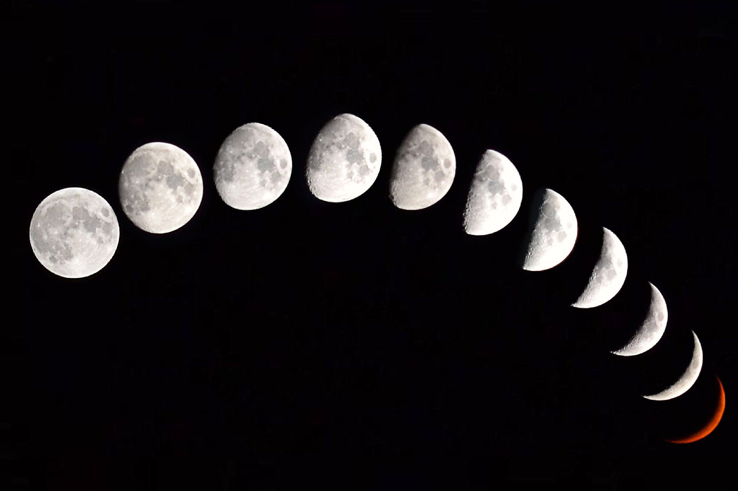 Le tante facce della luna