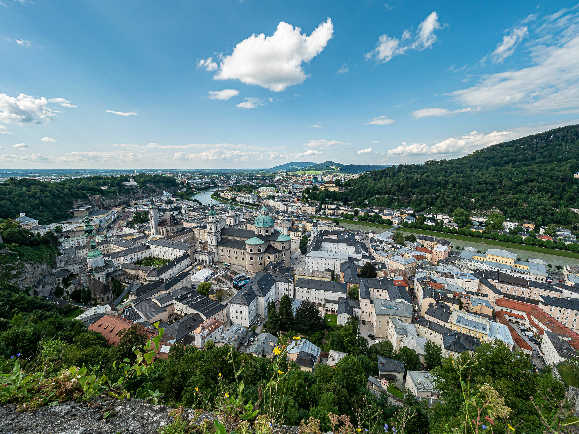 Salzburg from the Rock