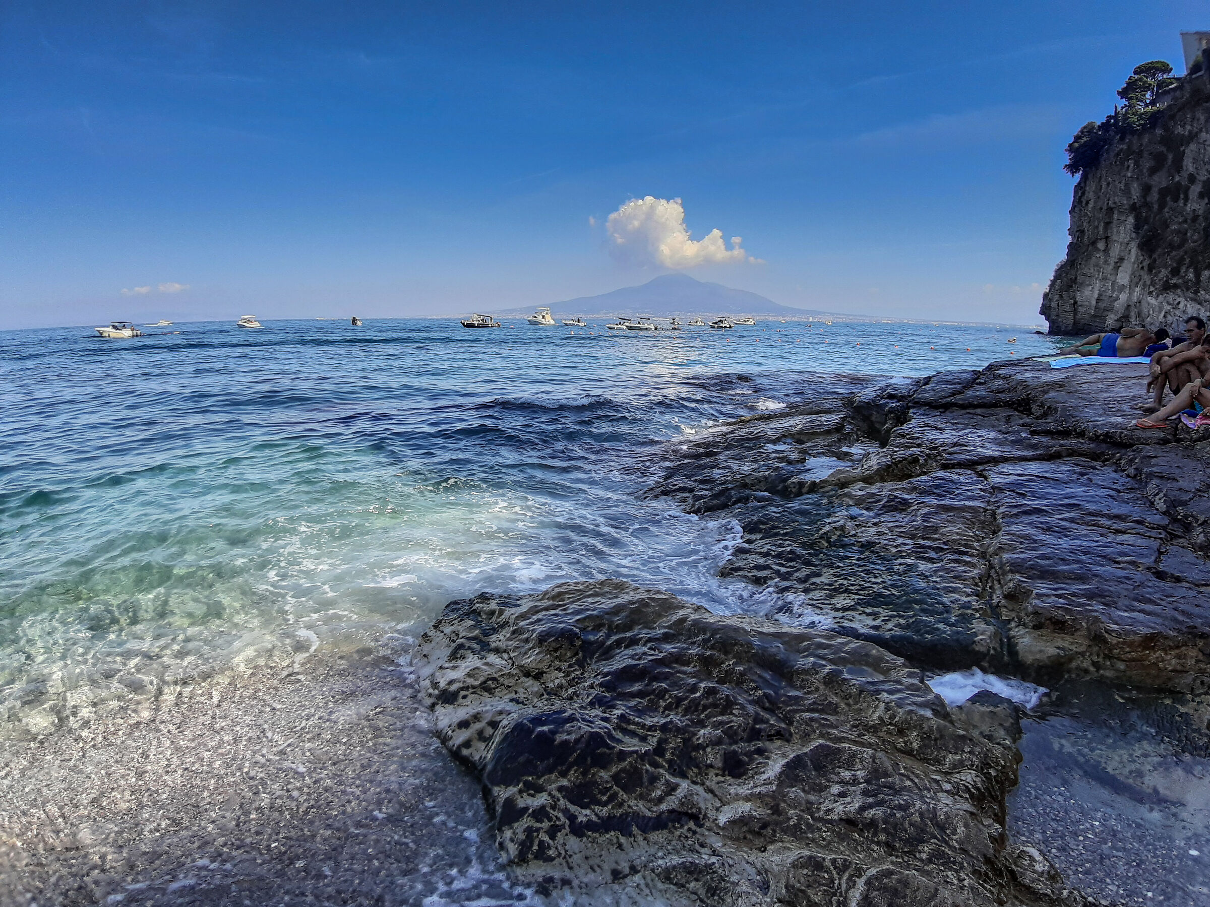 " The plume of Vesuvius "