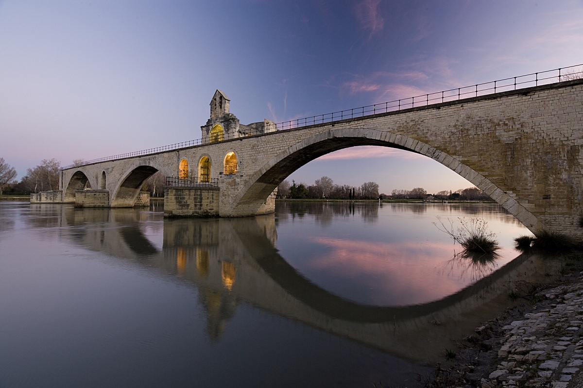 Pont Siant Benezet, Avignone