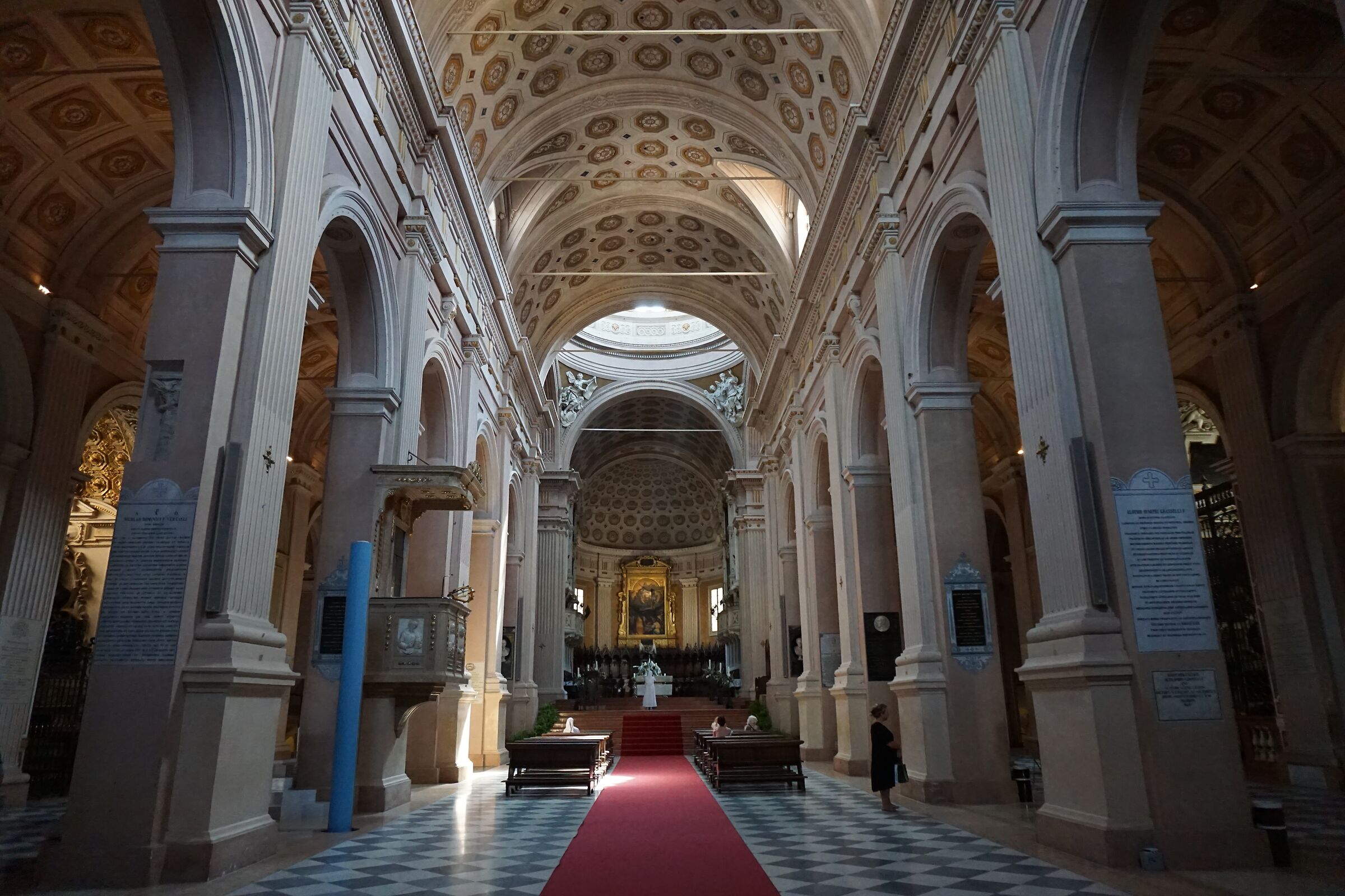 Interior of the Cathedral of Reggio Emilia