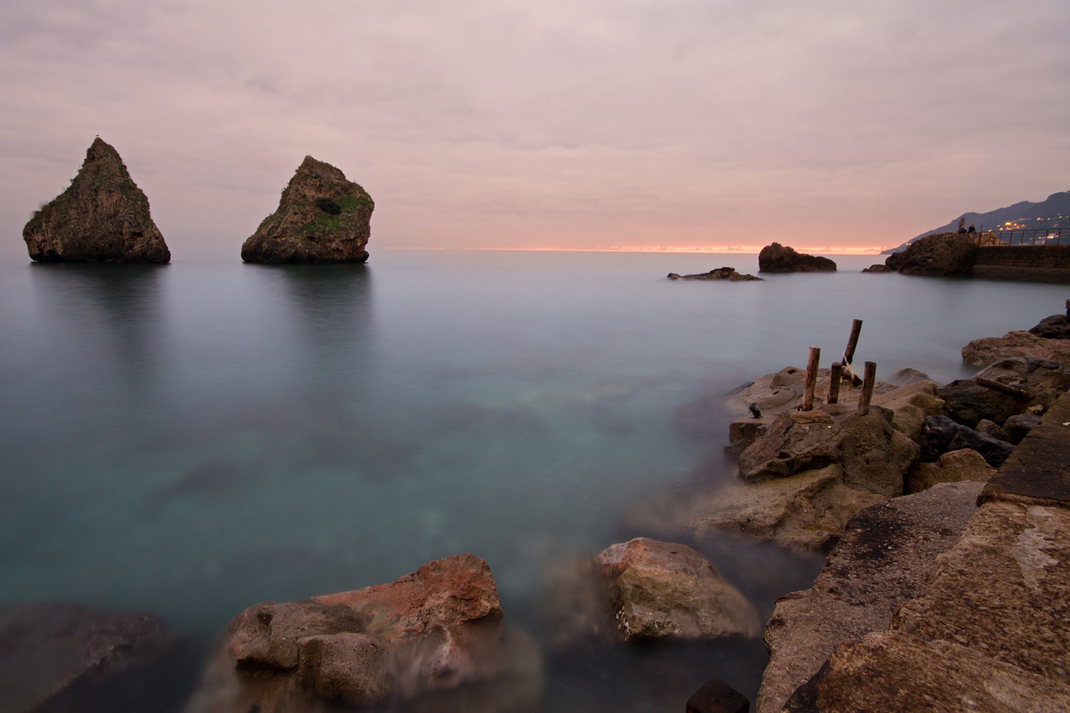 Sunset in Vietri sul Mare