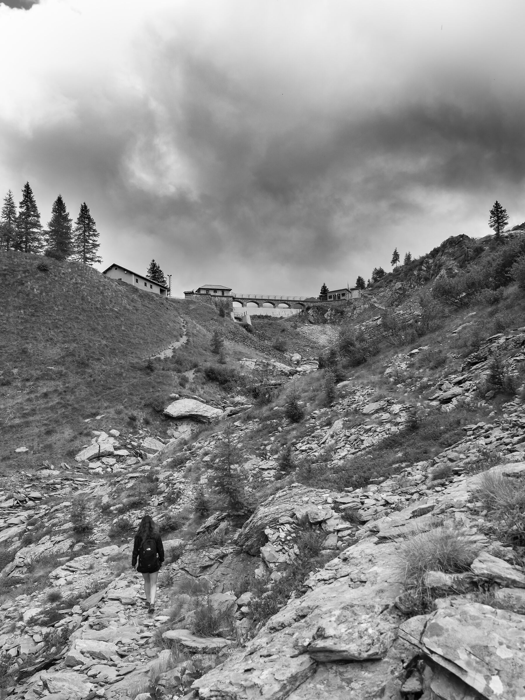 Down from Lake Colombo