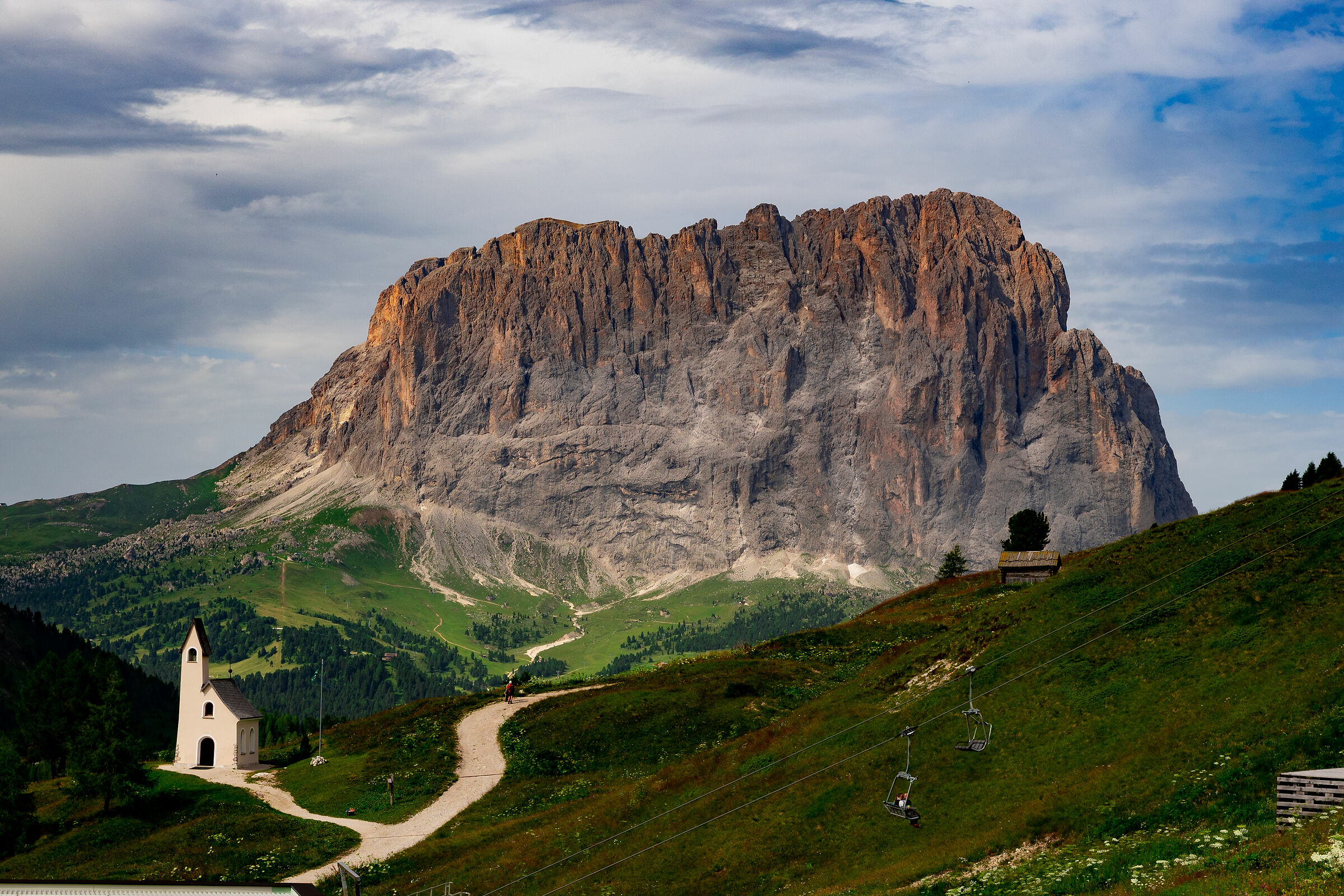 From the Gardena Pass