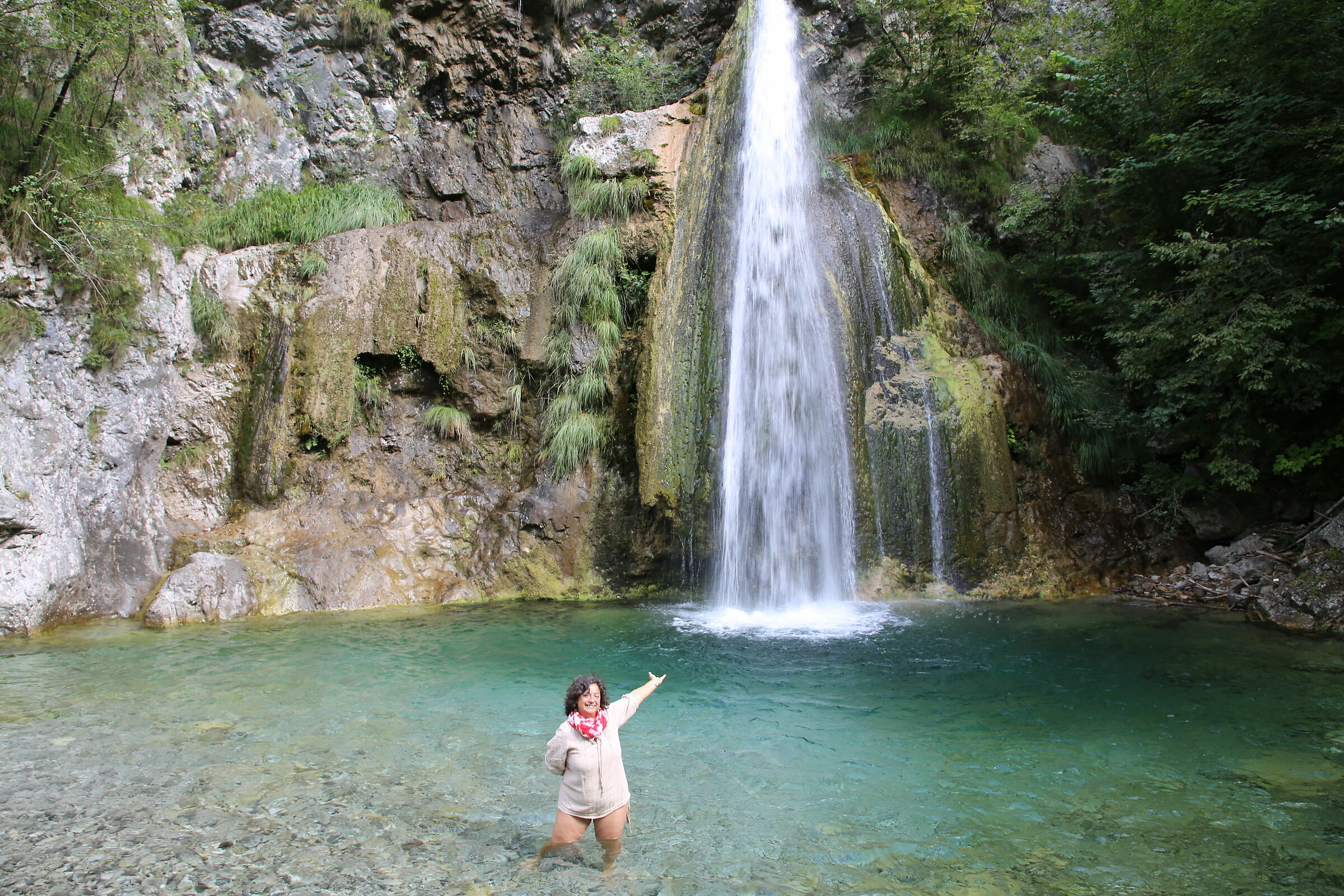 A cascade of affection to the woman I love