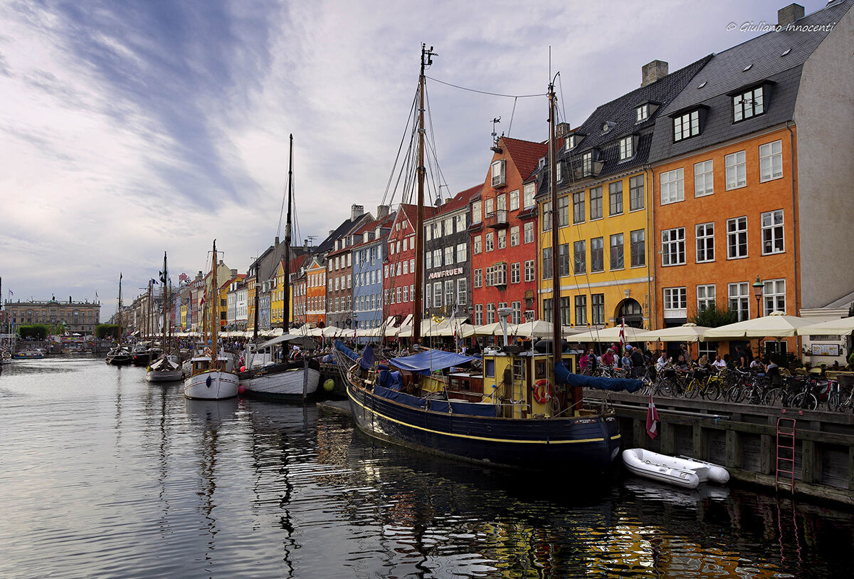Nyhavn's colourful cottages
