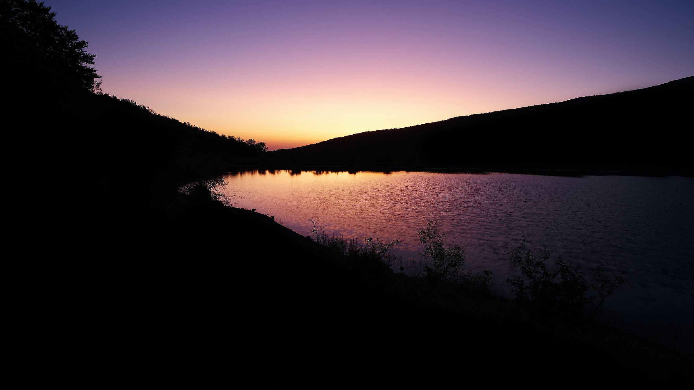 Sunrise at Lake Maulazzo