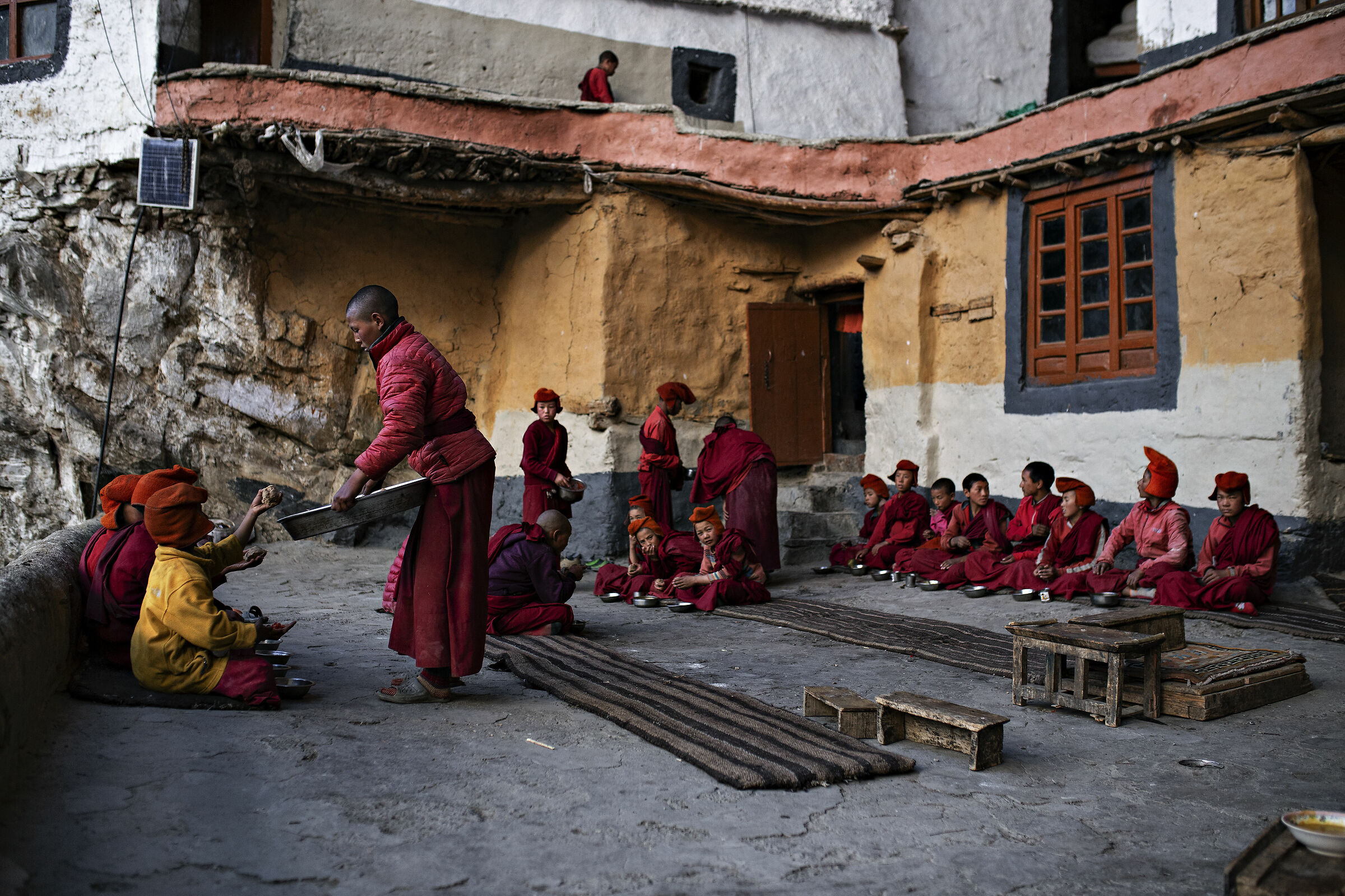 Life of Tibetan monks
