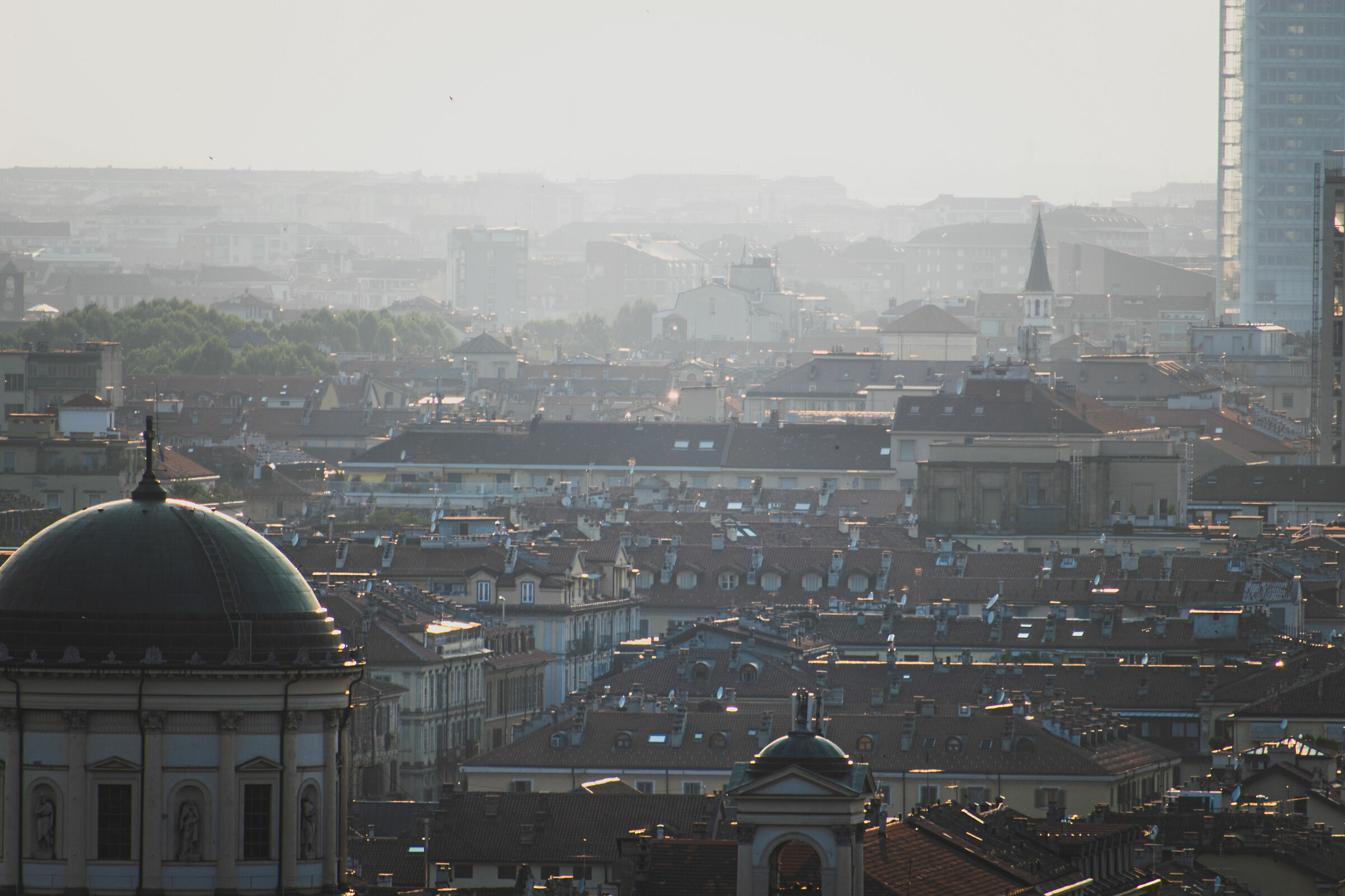 Flying over the bricks