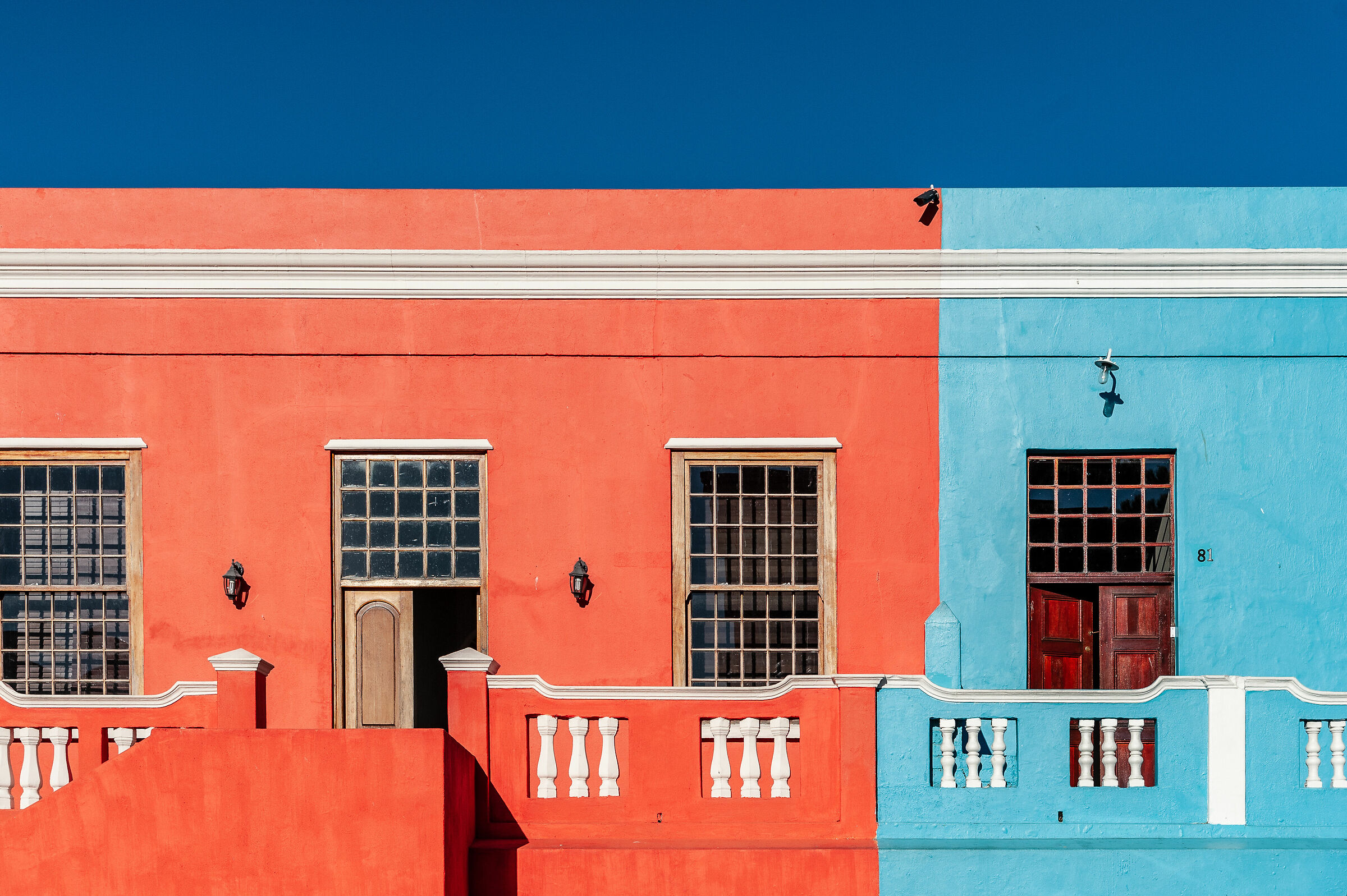 Bo kaap in Cape Town