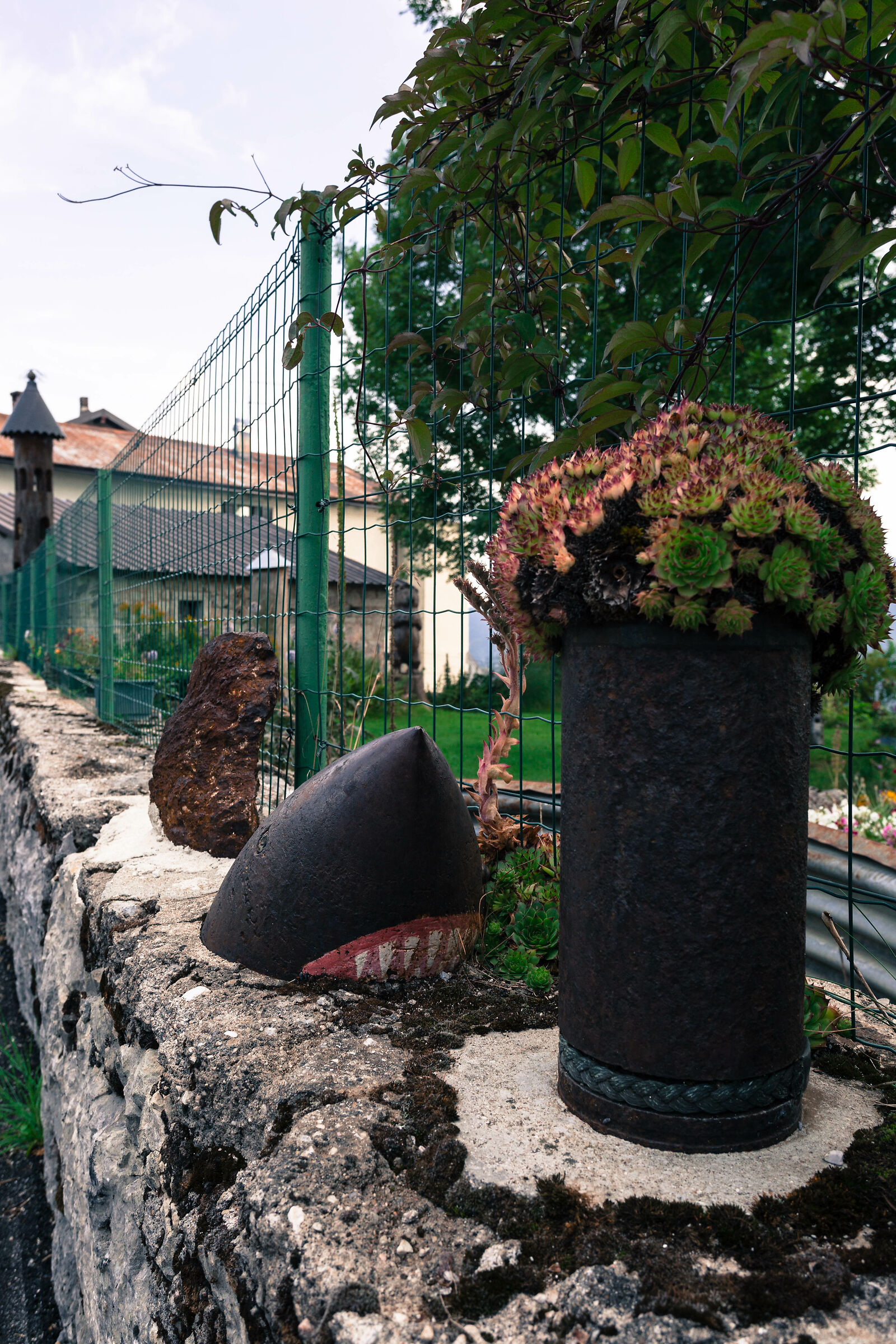 Put flowers in your cannons