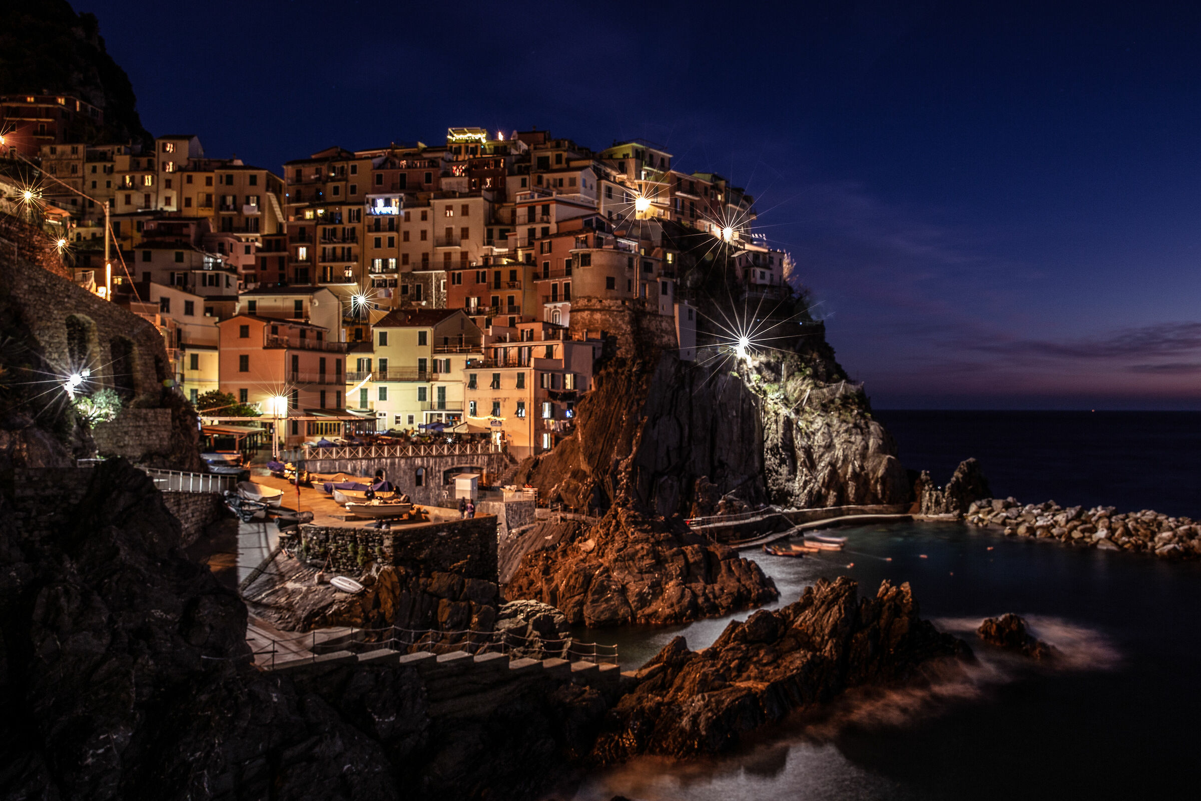 Twilight in Manarola