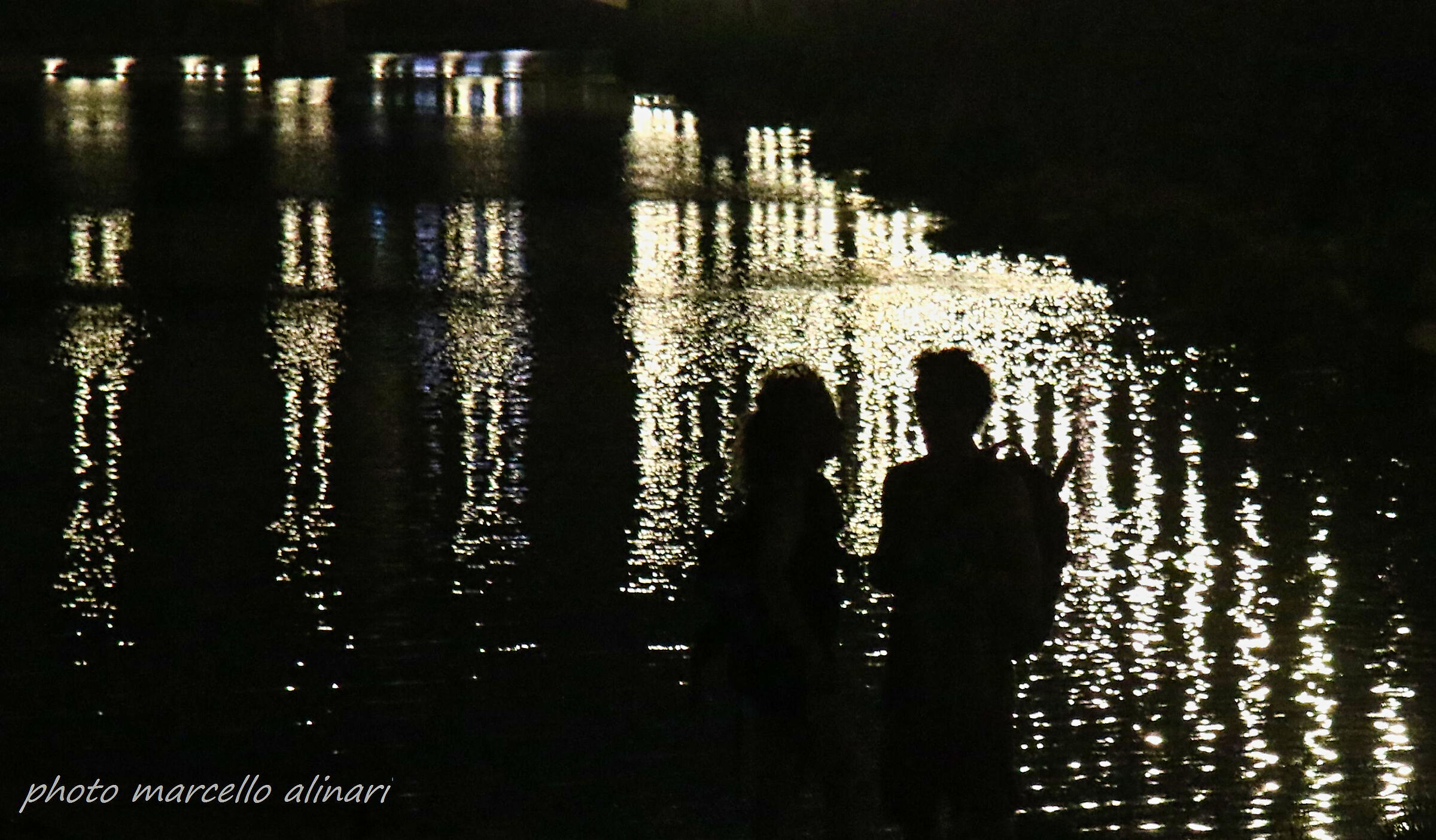 isolati dal resto del mondo sull'arno d'argento