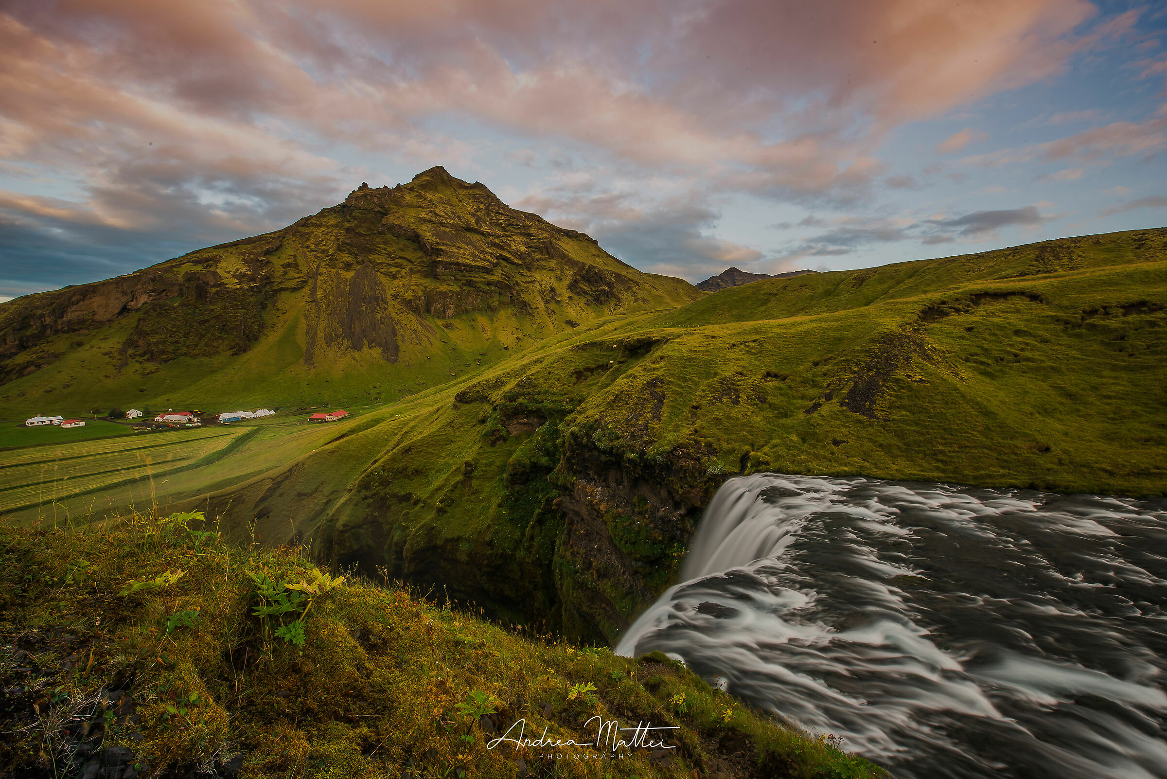 Skógafoss subito dopo il temporale