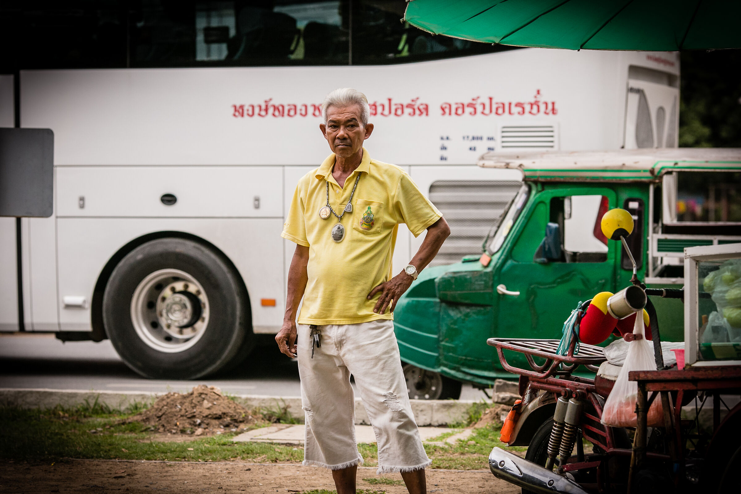 The Man with the Amulets