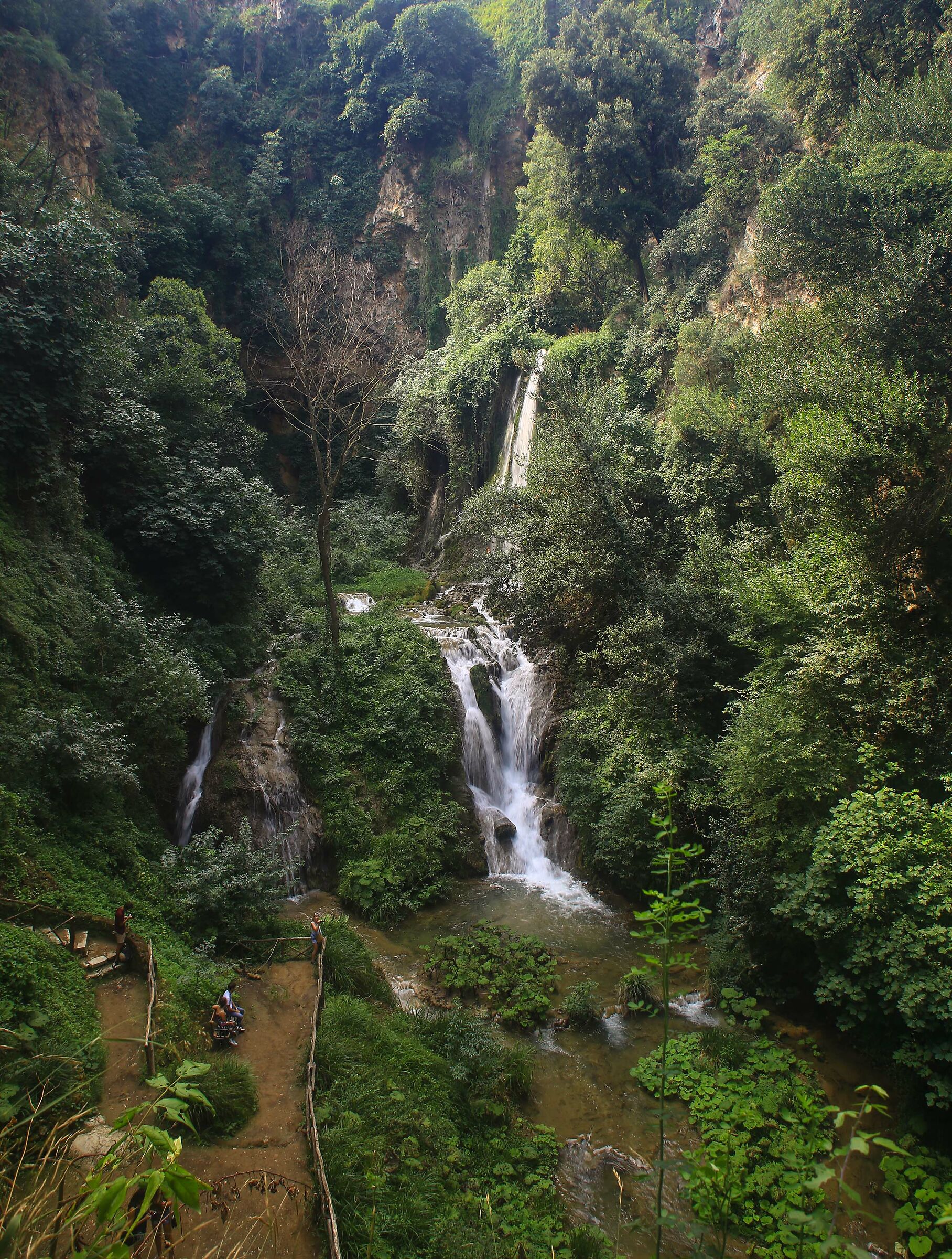 Large Panoramic Waterfall