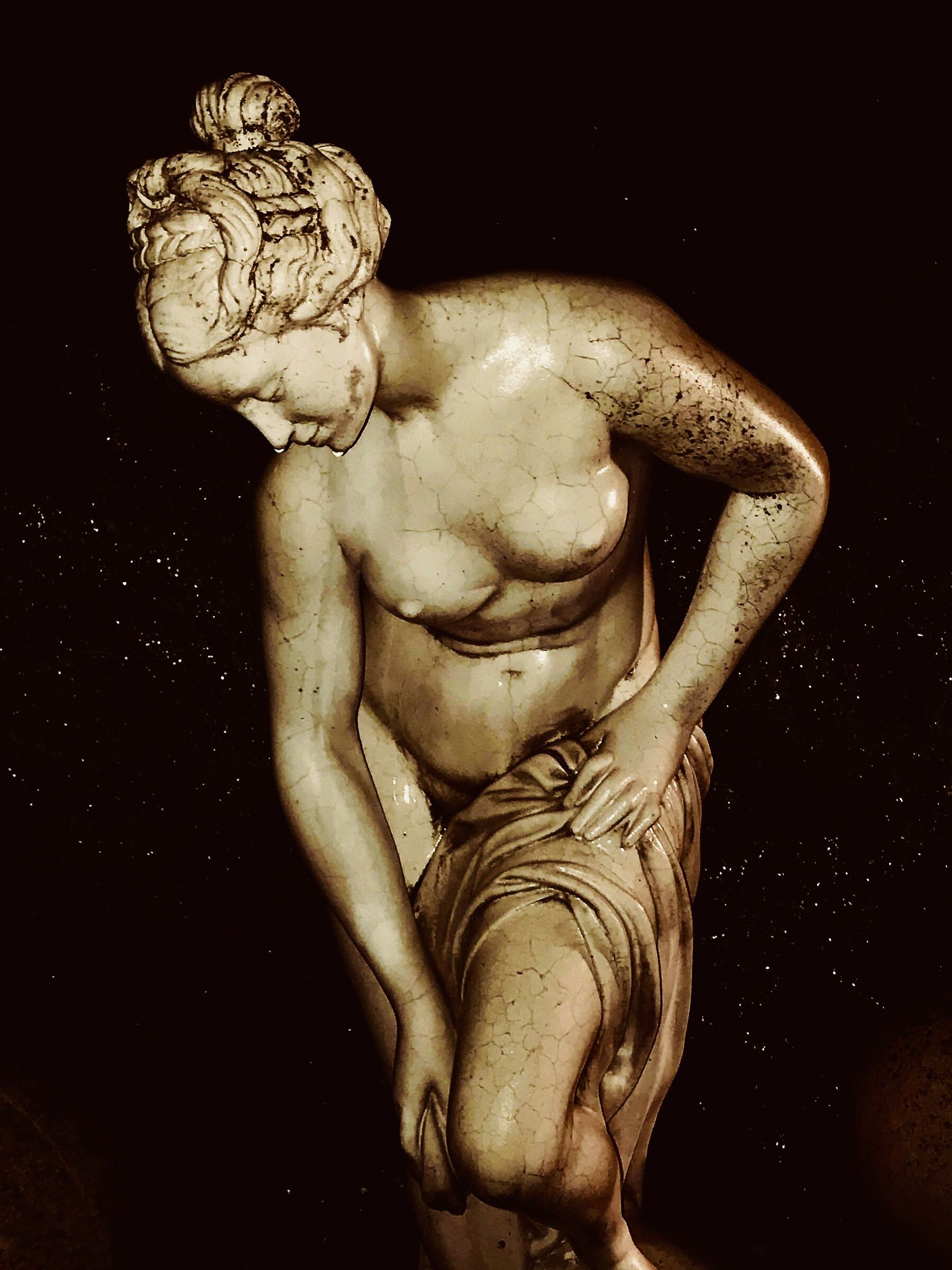 “ piove sui nostri volti silvani “