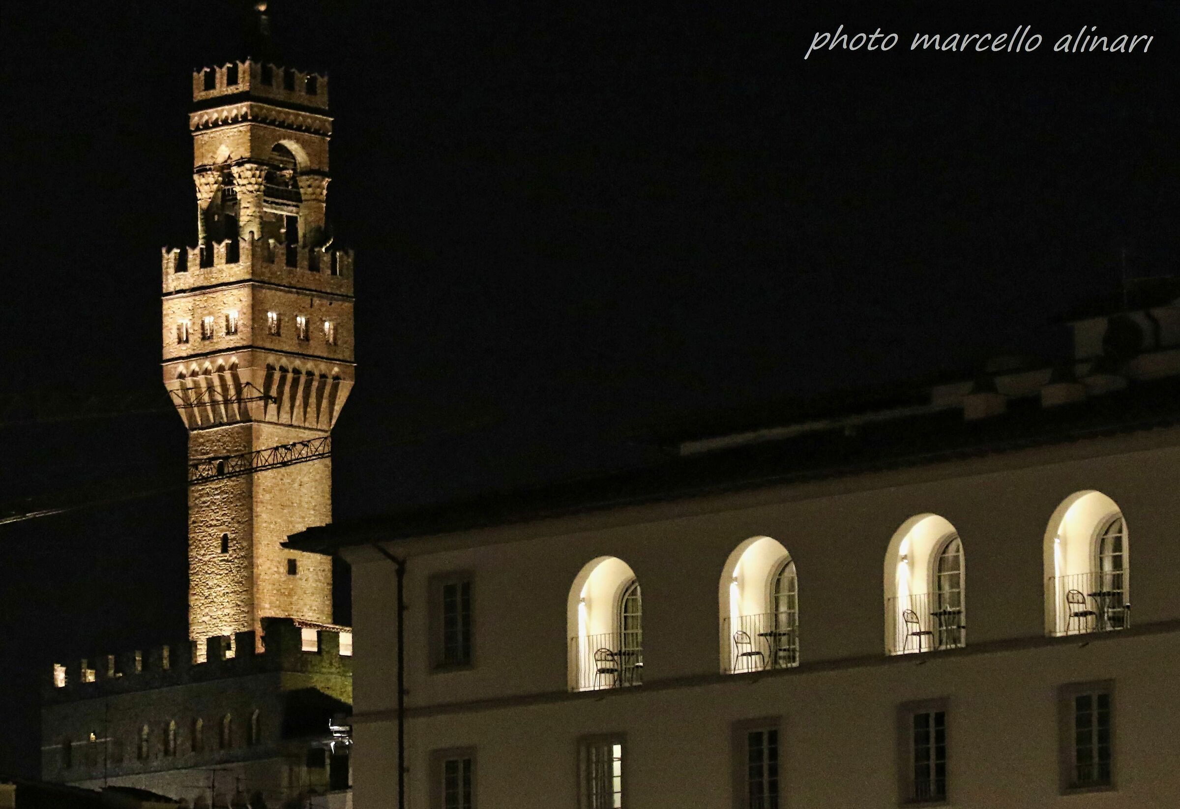 Firenze. Dal ponte alle Grazie.