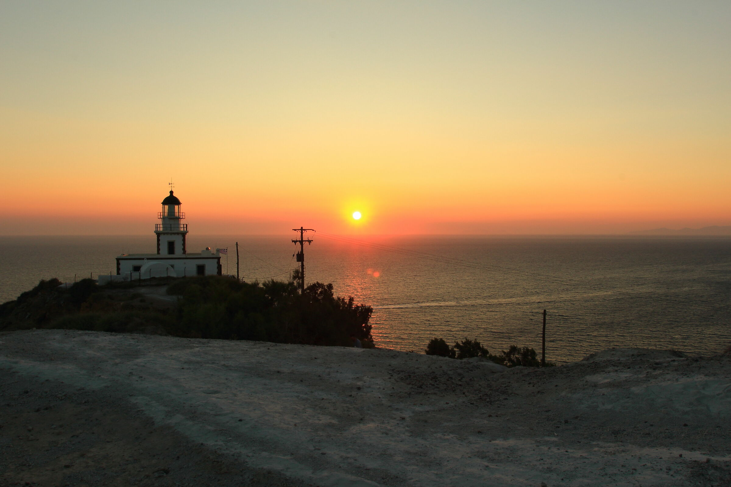 Sunset at the lighthouse