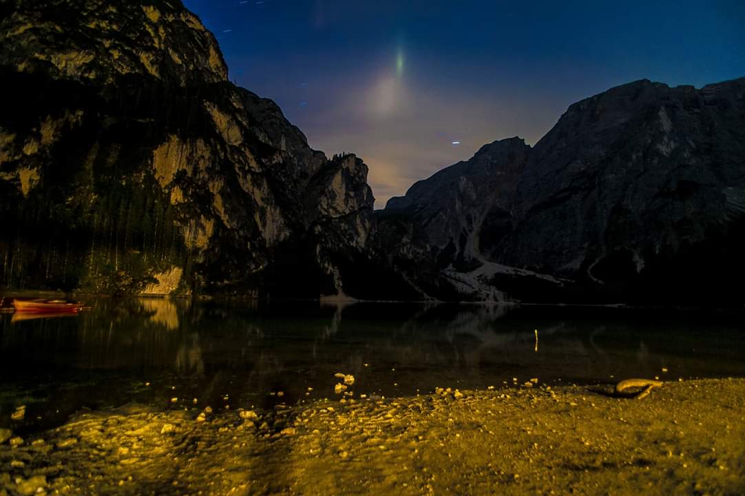 Braies at night